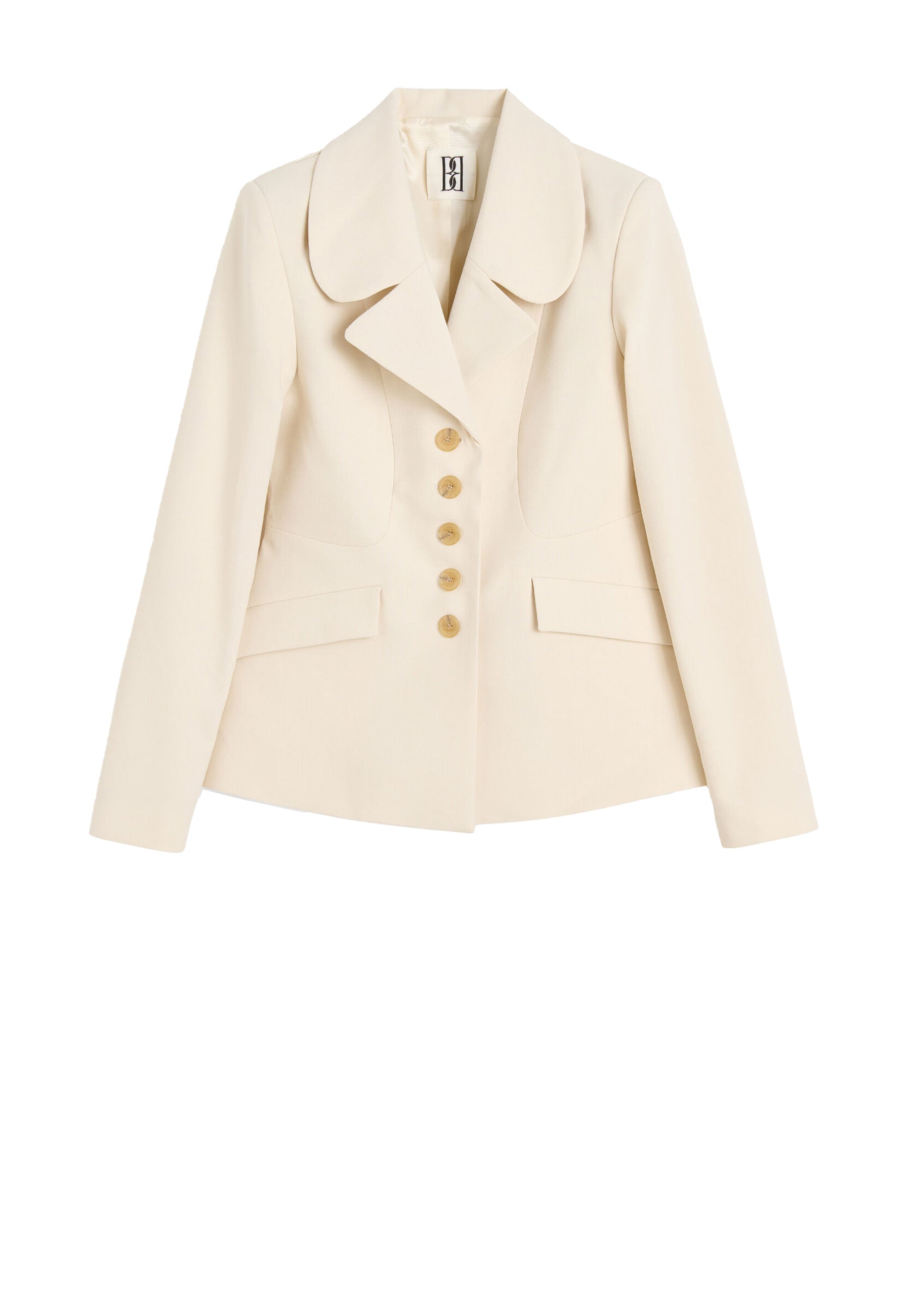 Adrienna Fitted Blazer | Pearl