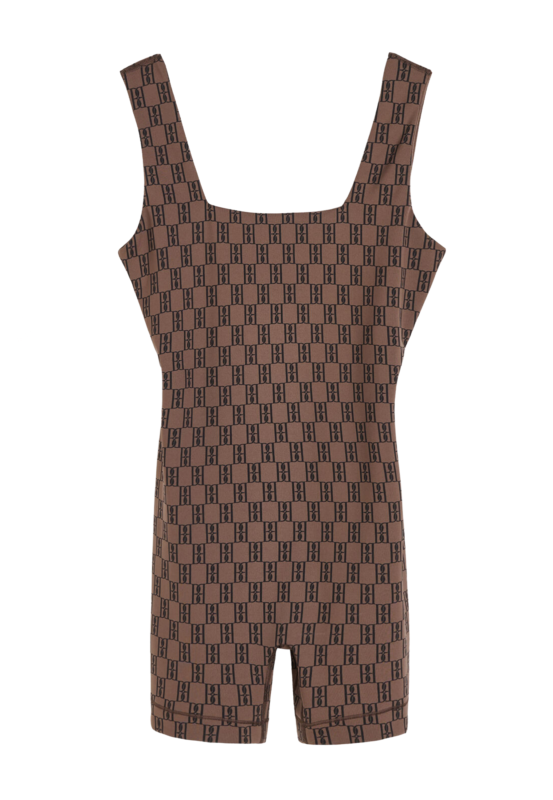 Beata Athletic Jumpsuit | Dark Mahogany