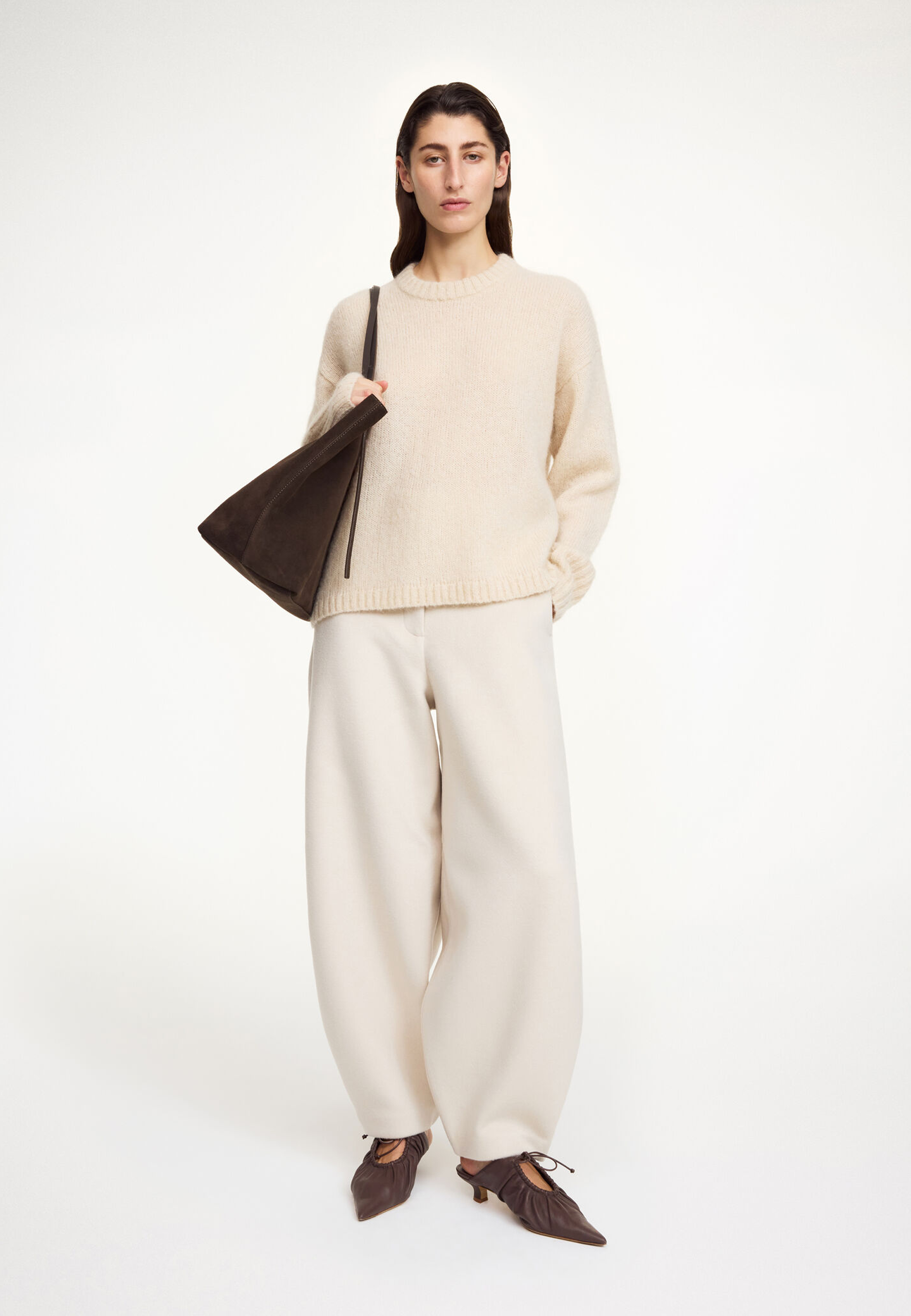 Carlien Balloon Fit Hose | Cream