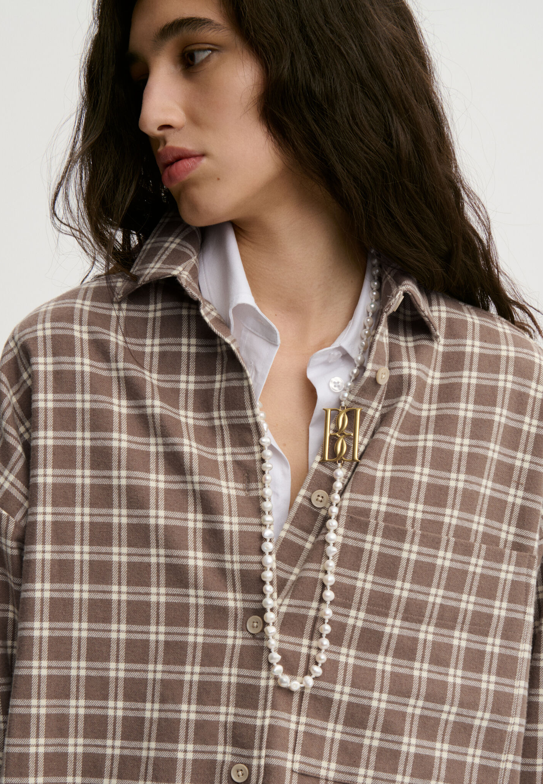 Derris Bluse | Flannel Fosil
