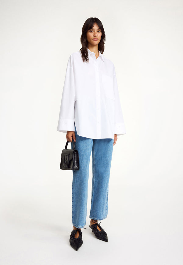 Derris Bluse | Pure White