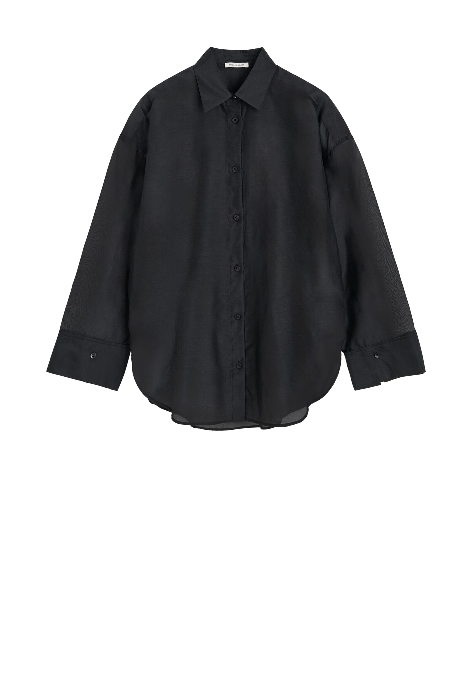 Derris Bluse | Soft Organza Black
