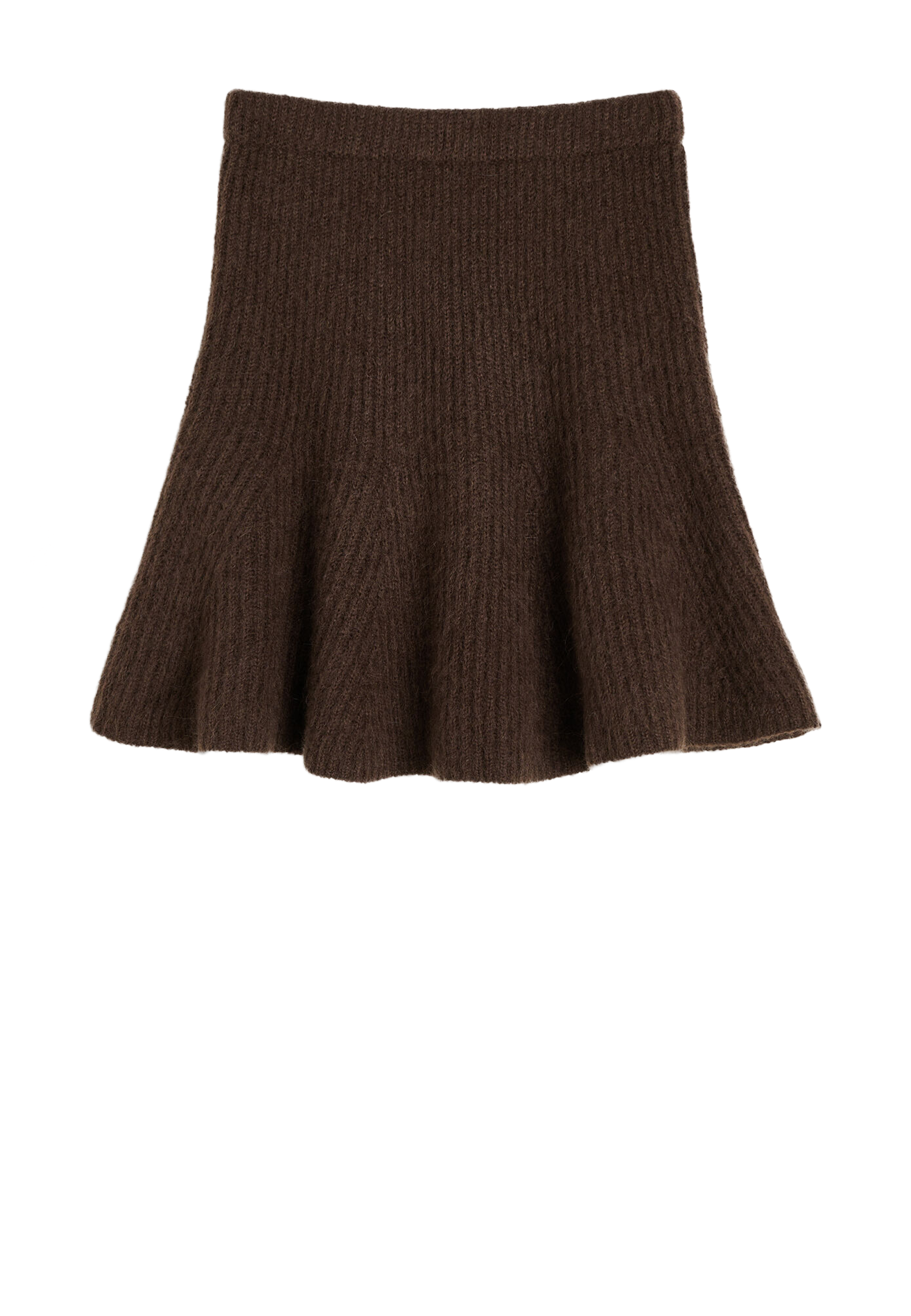 Dox Strick Minirock | Dark Mahogany