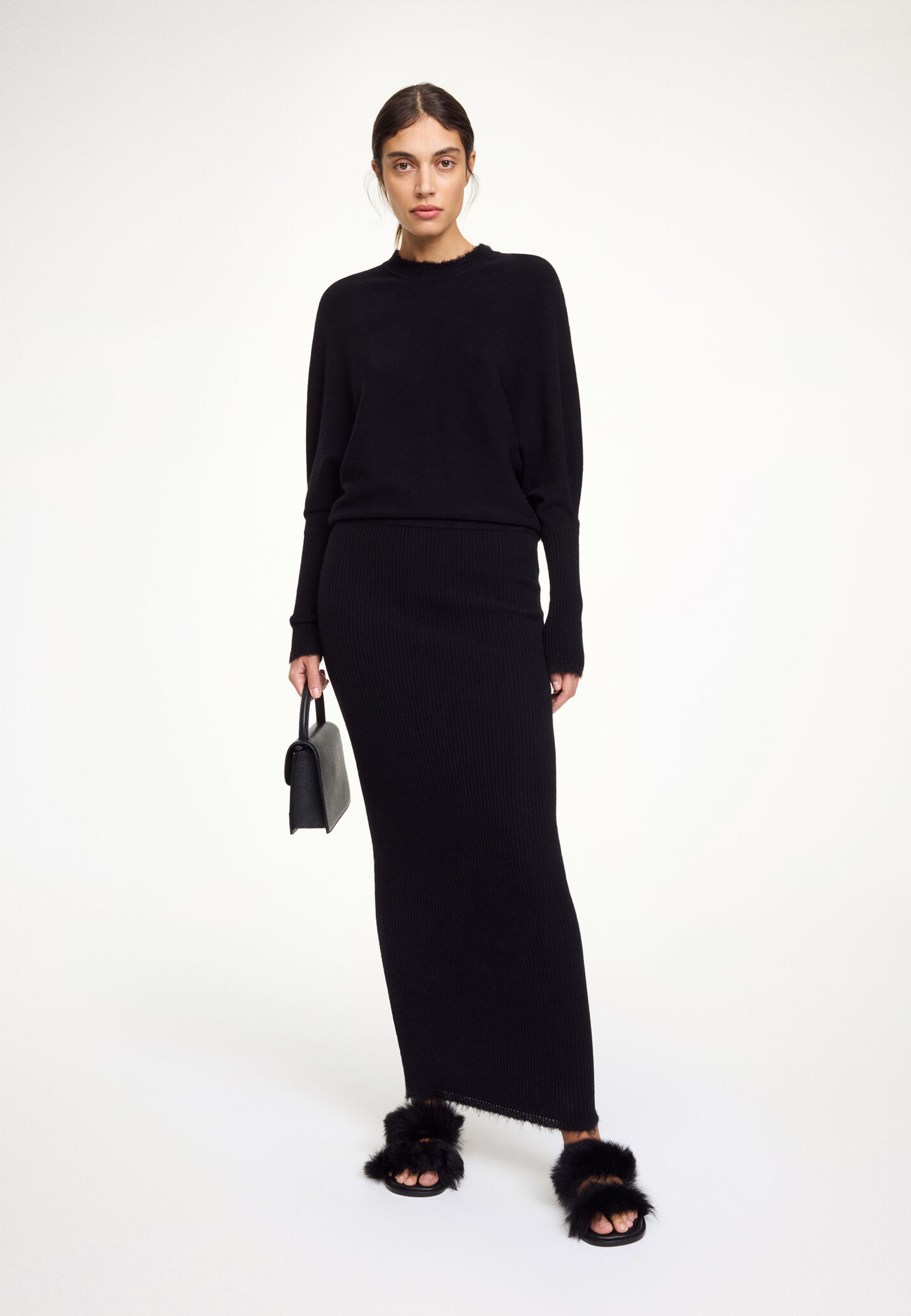 Gislaine Maxikleid | Black