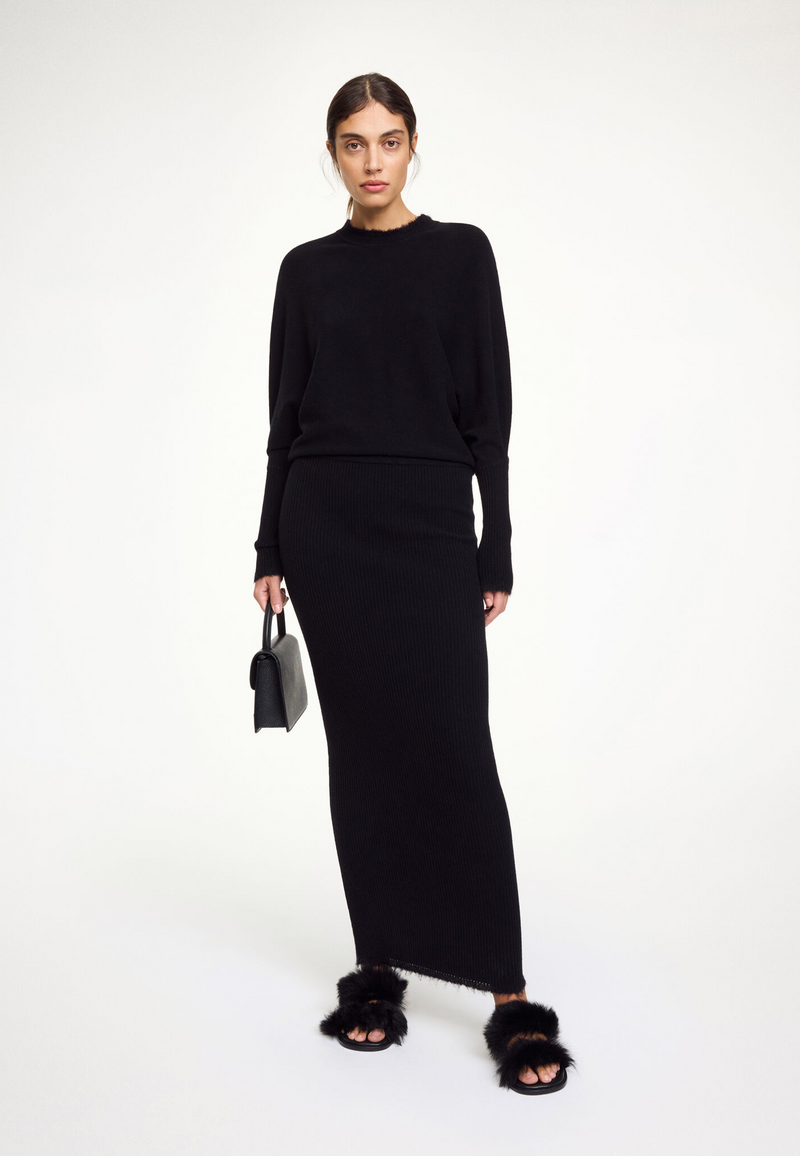 Gislaine Maxikleid | Black