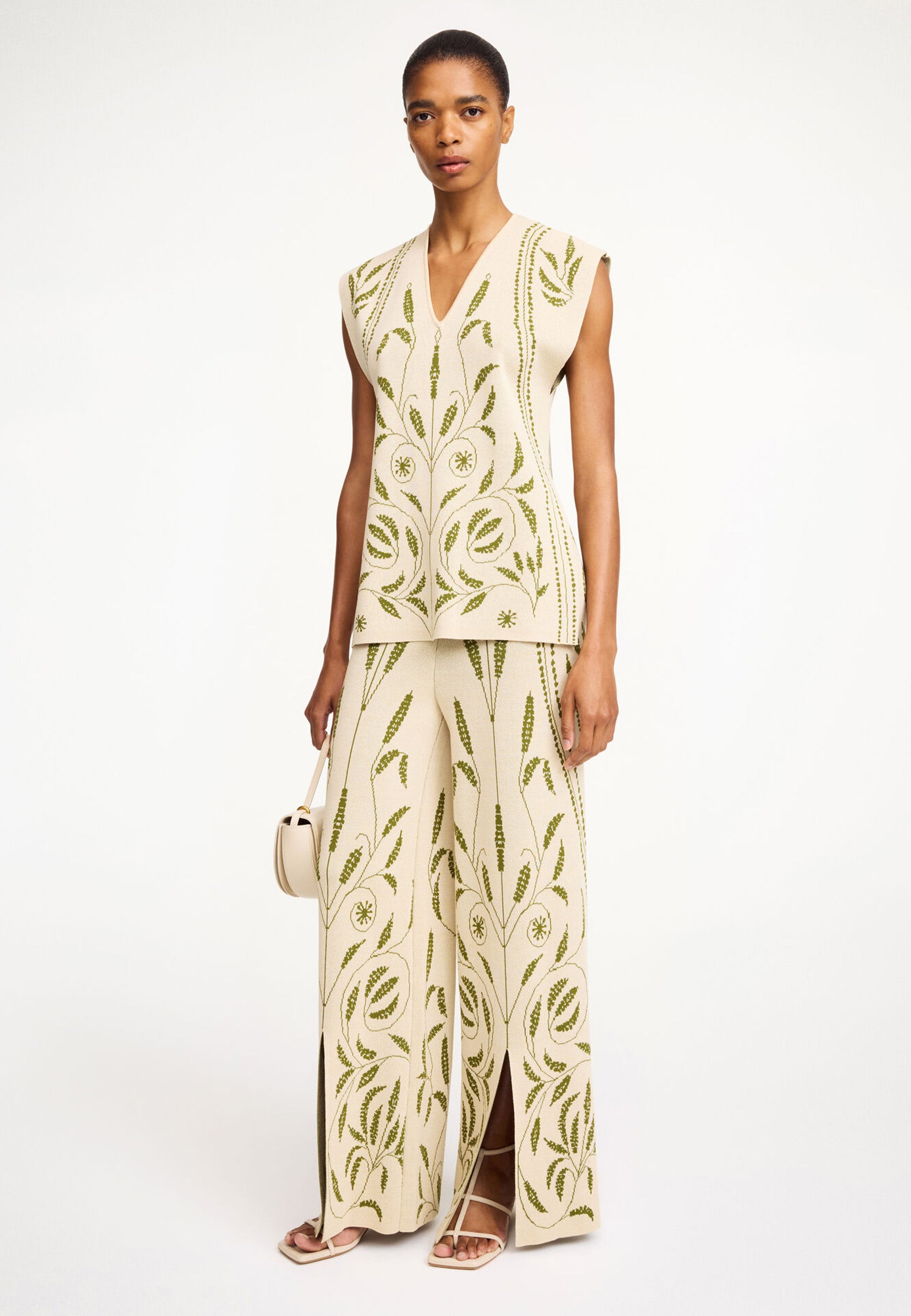 Isolt Pullunder | Garden Jacquard