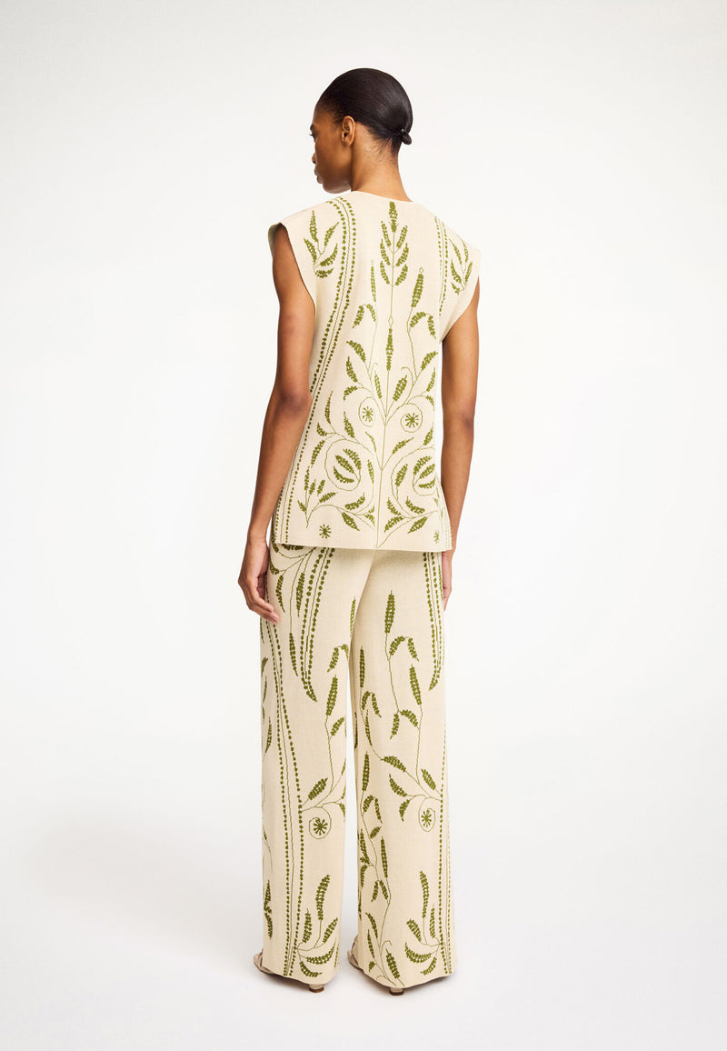 Isolt Pullunder | Garden Jacquard