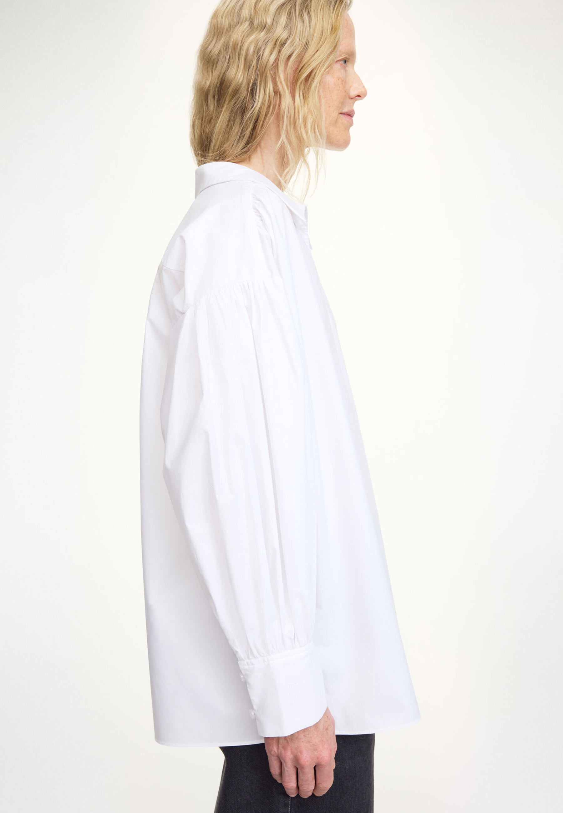 Leonora Bluse | Pure White