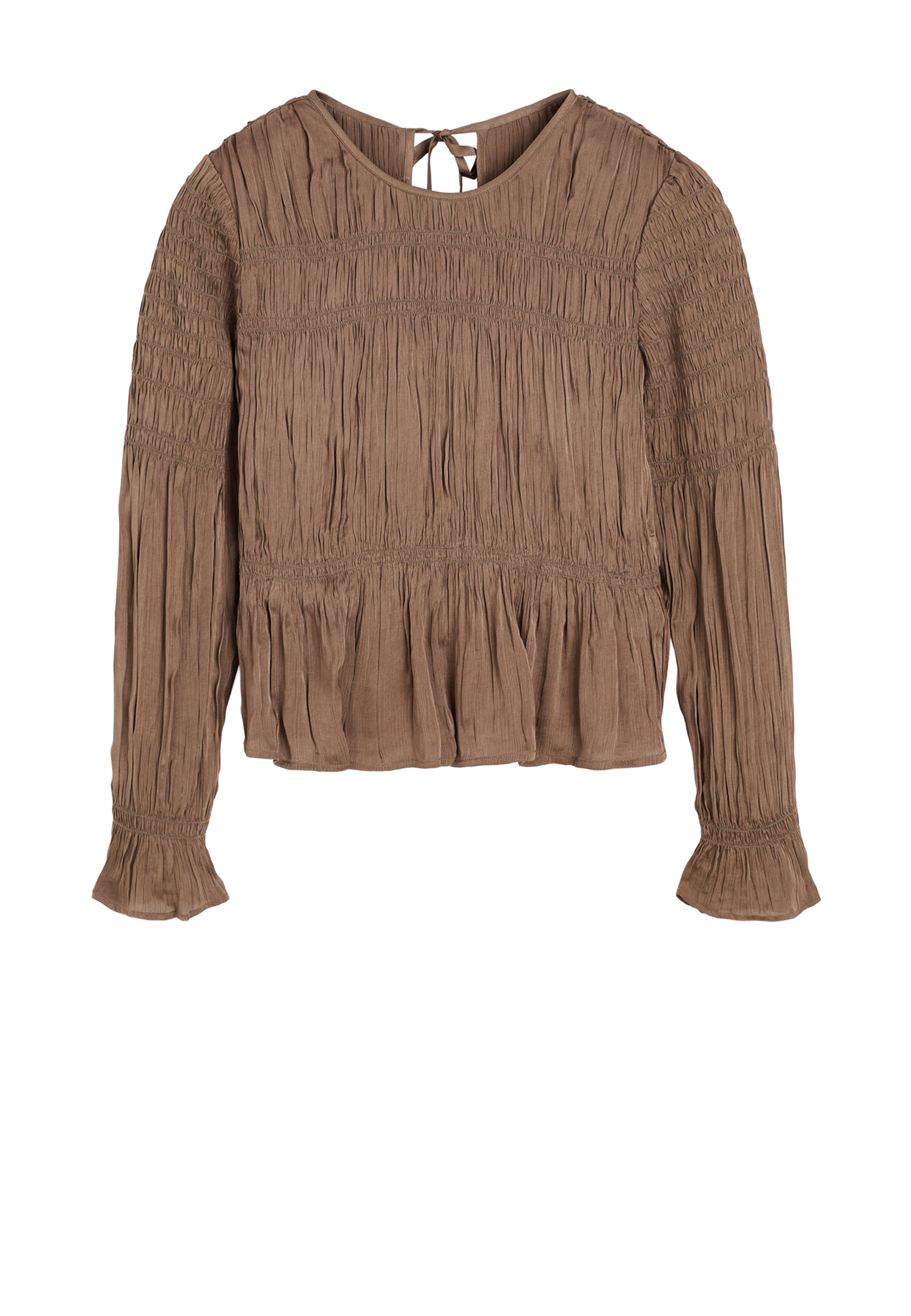 Ovas Gesmockte Bluse | Chocolate Chip