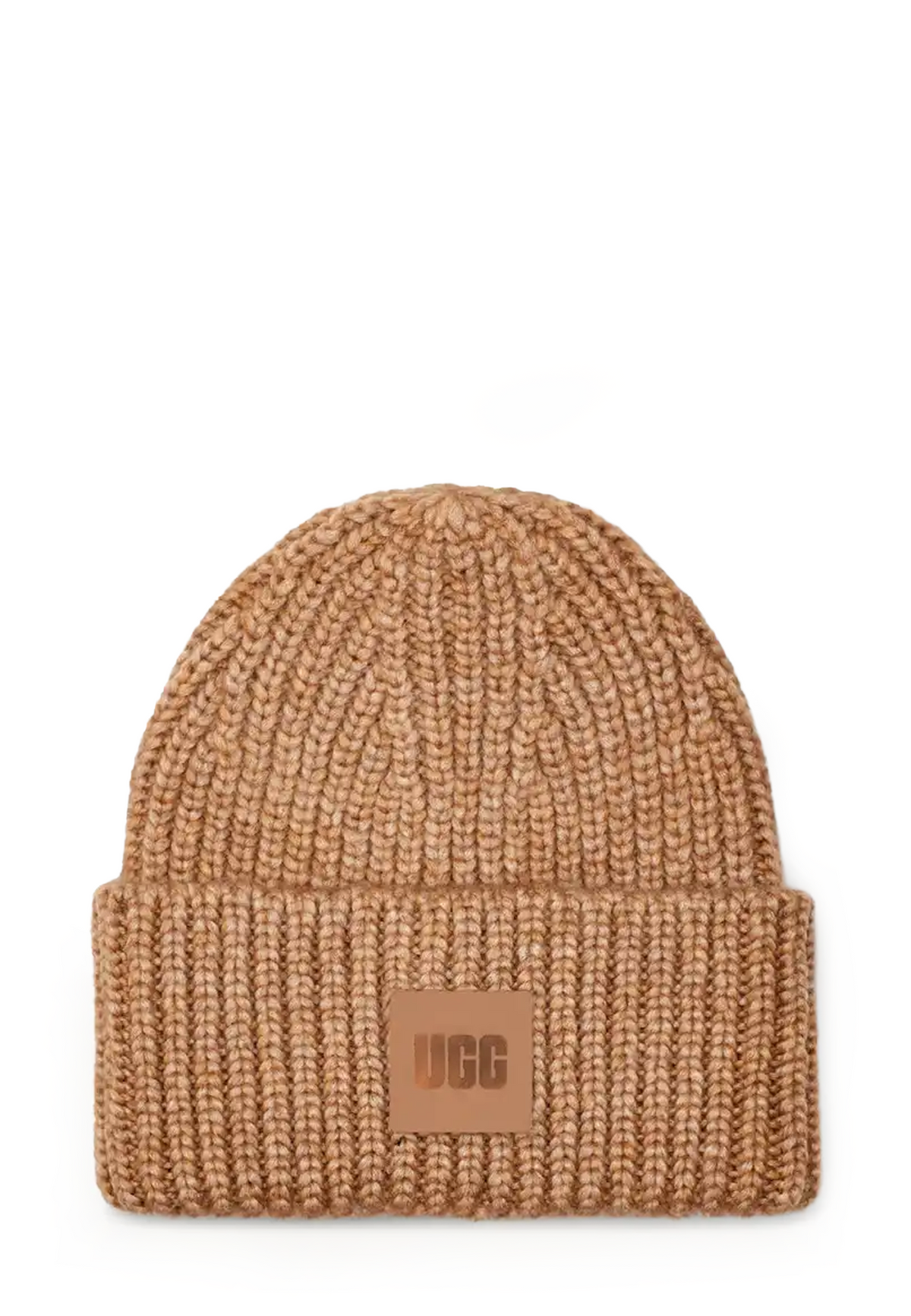 Chunky Rib Beanie | Camel