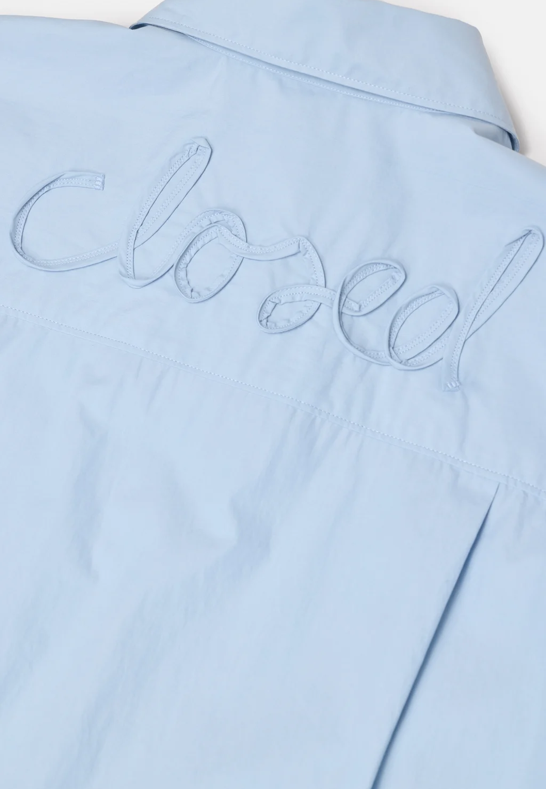 C94240 Oversized Bluse | Dove Blue