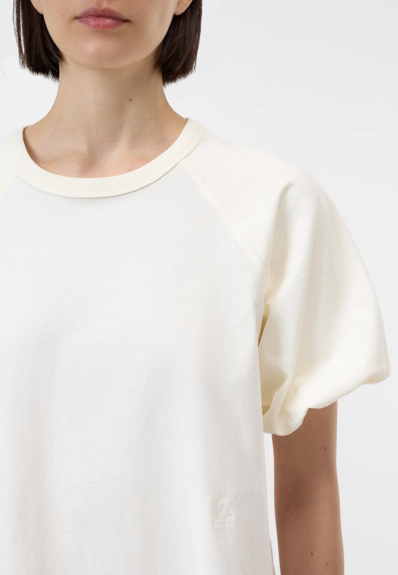 C95066 Wide Sleeve T-Shirt | Ivory