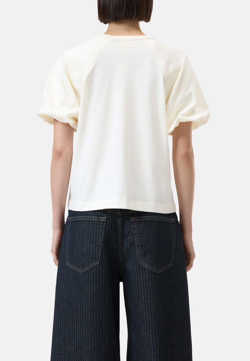 C95066 Wide Sleeve T-Shirt | Ivory
