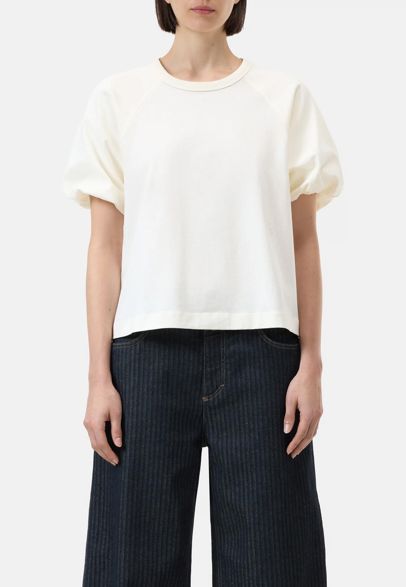 C95066 Wide Sleeve T-Shirt | Ivory