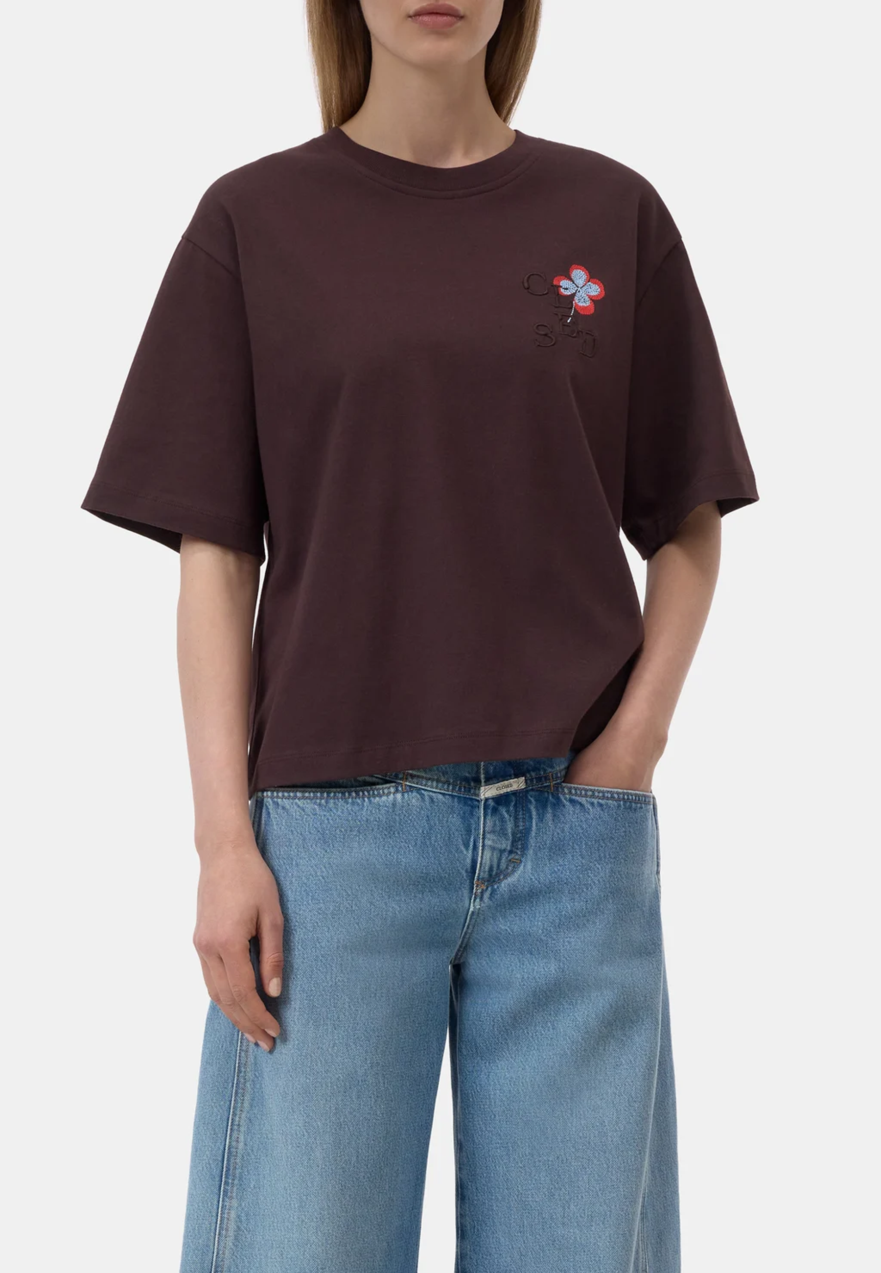 C95208 Relaxed T-Shirt | Cinder Brown