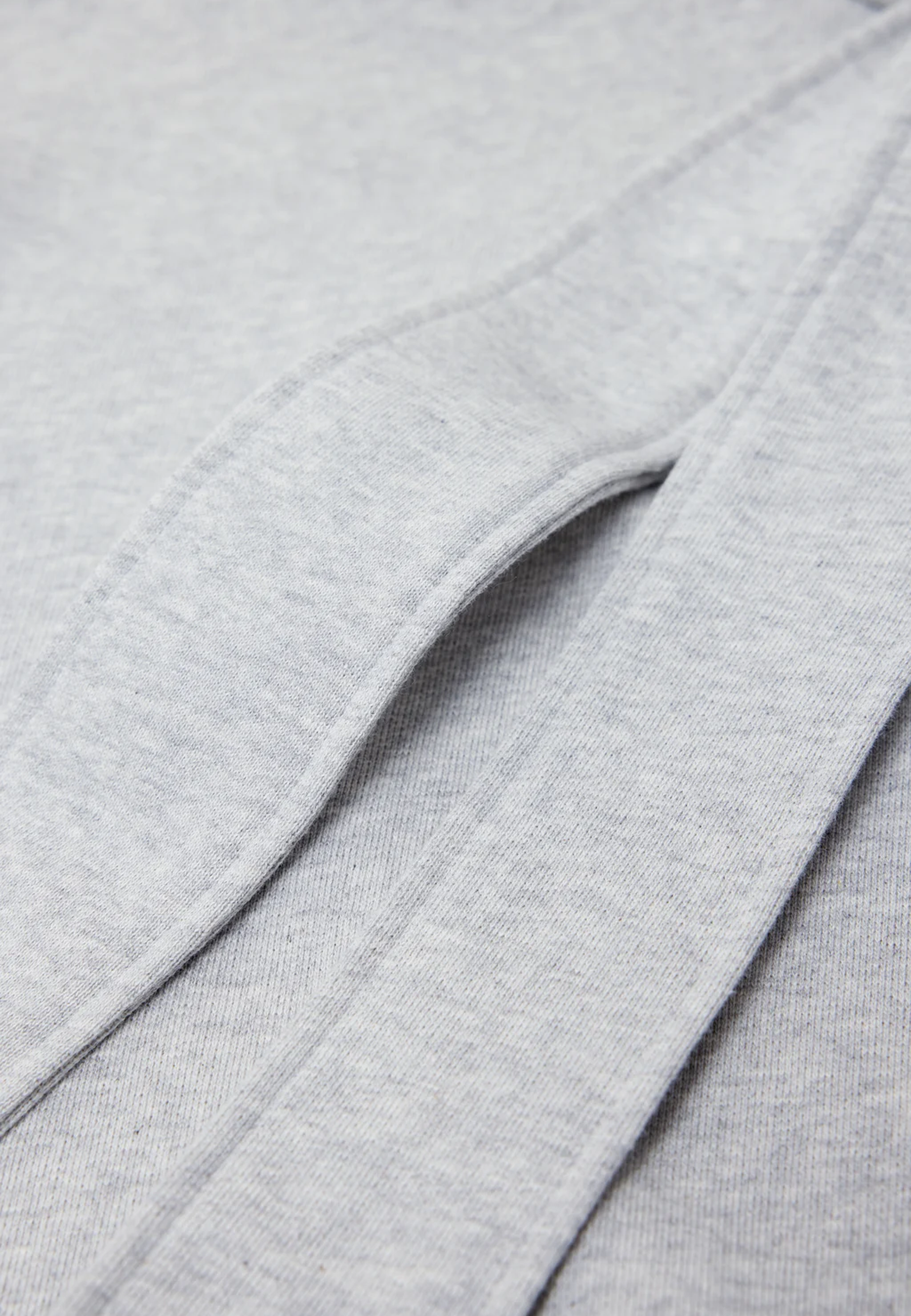 C95752 Bow Tie Hoodie | Light Grey Melange
