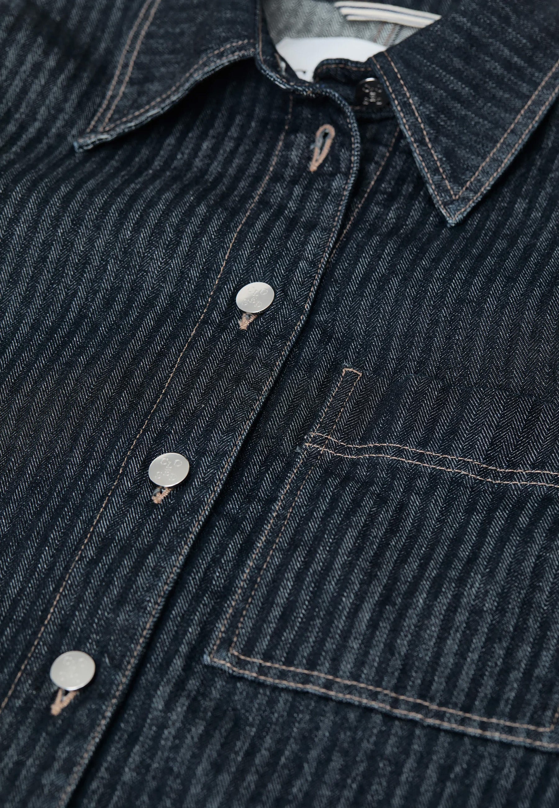 C97352 Slim Jeansjacke | Dark Blue