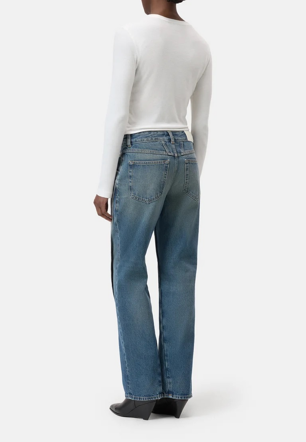 Cala-X Overlay Jeans | Dark Blue