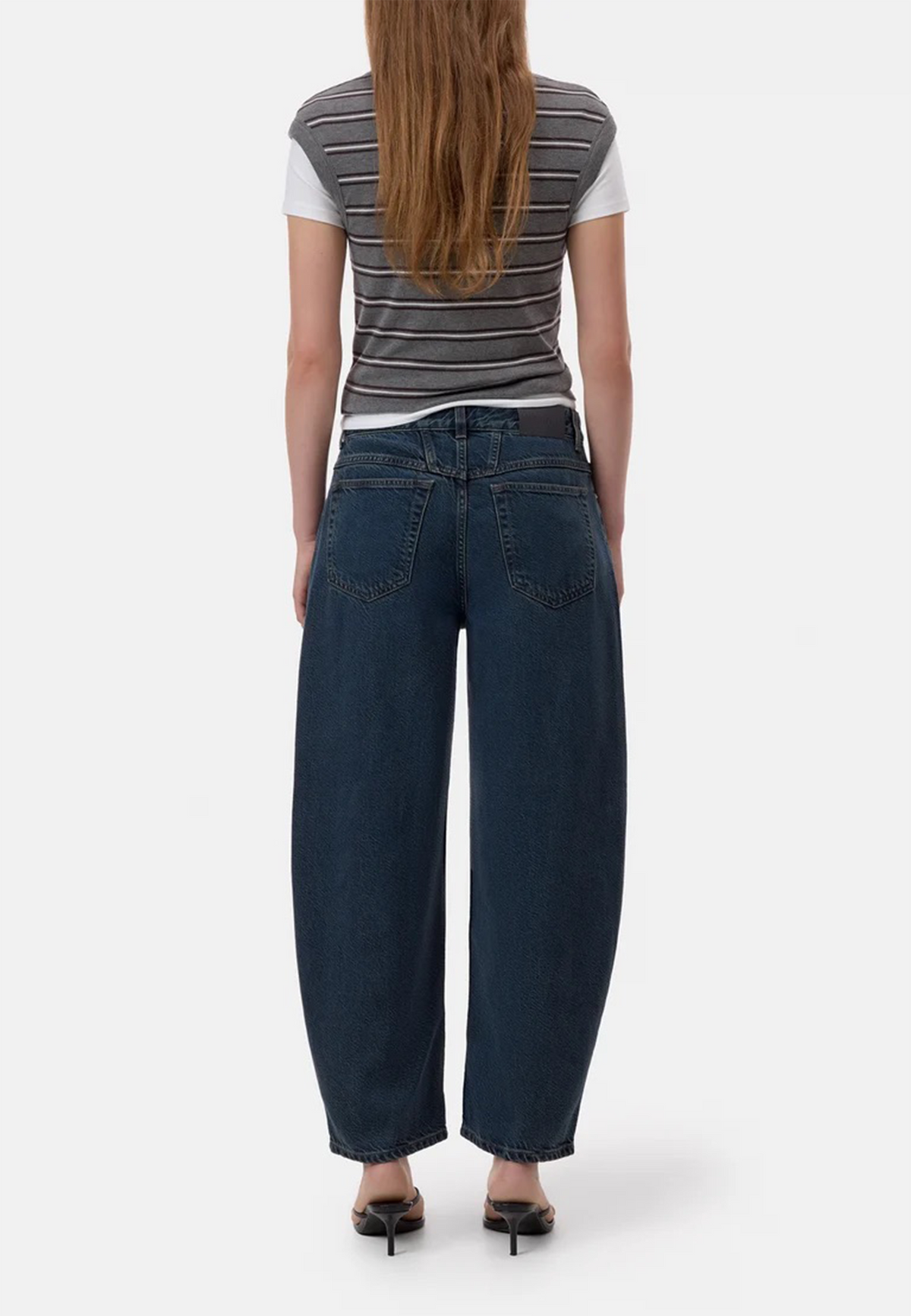 Jazzie Barrel Jeans | Dark Blue 6C