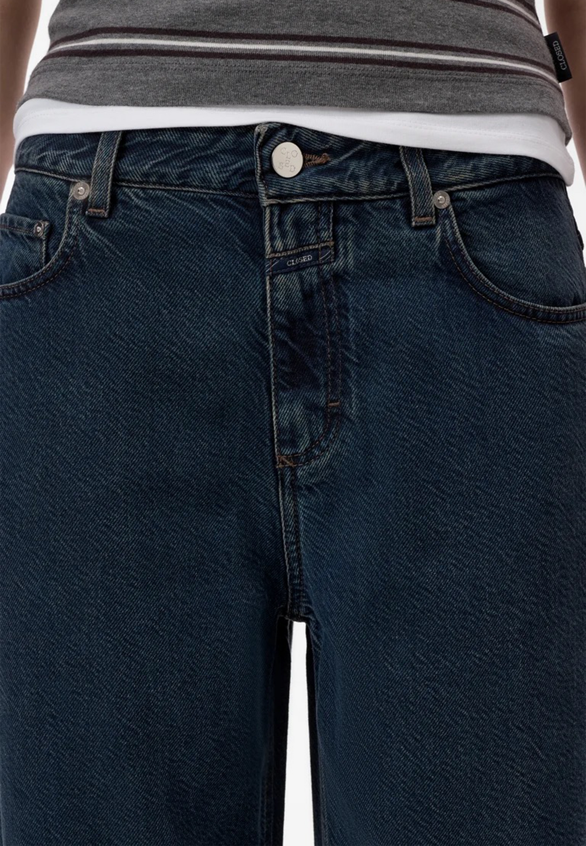 Jazzie Barrel Jeans | Dark Blue 6C