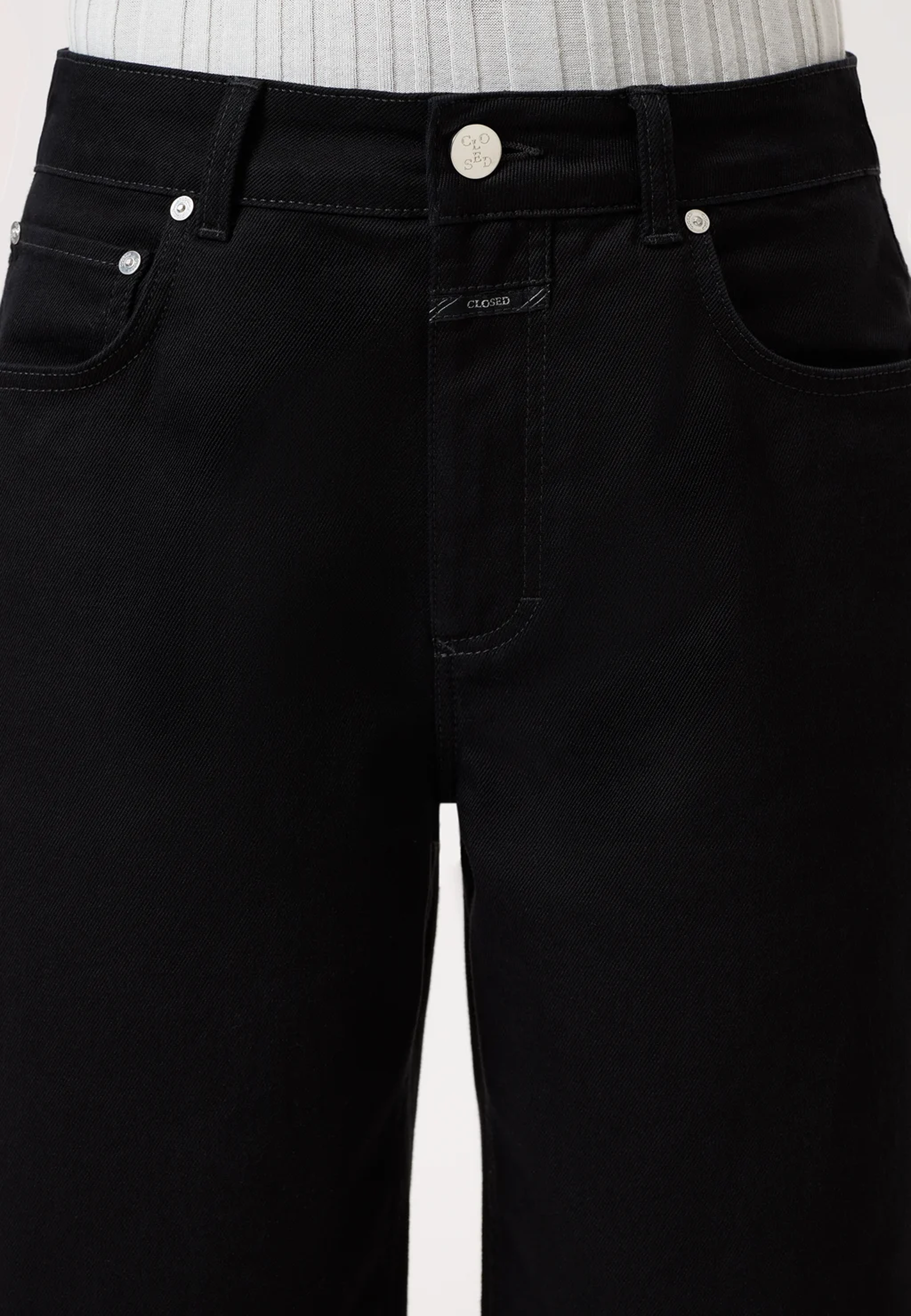 Jazzie Barrell Fit Jeans | Black