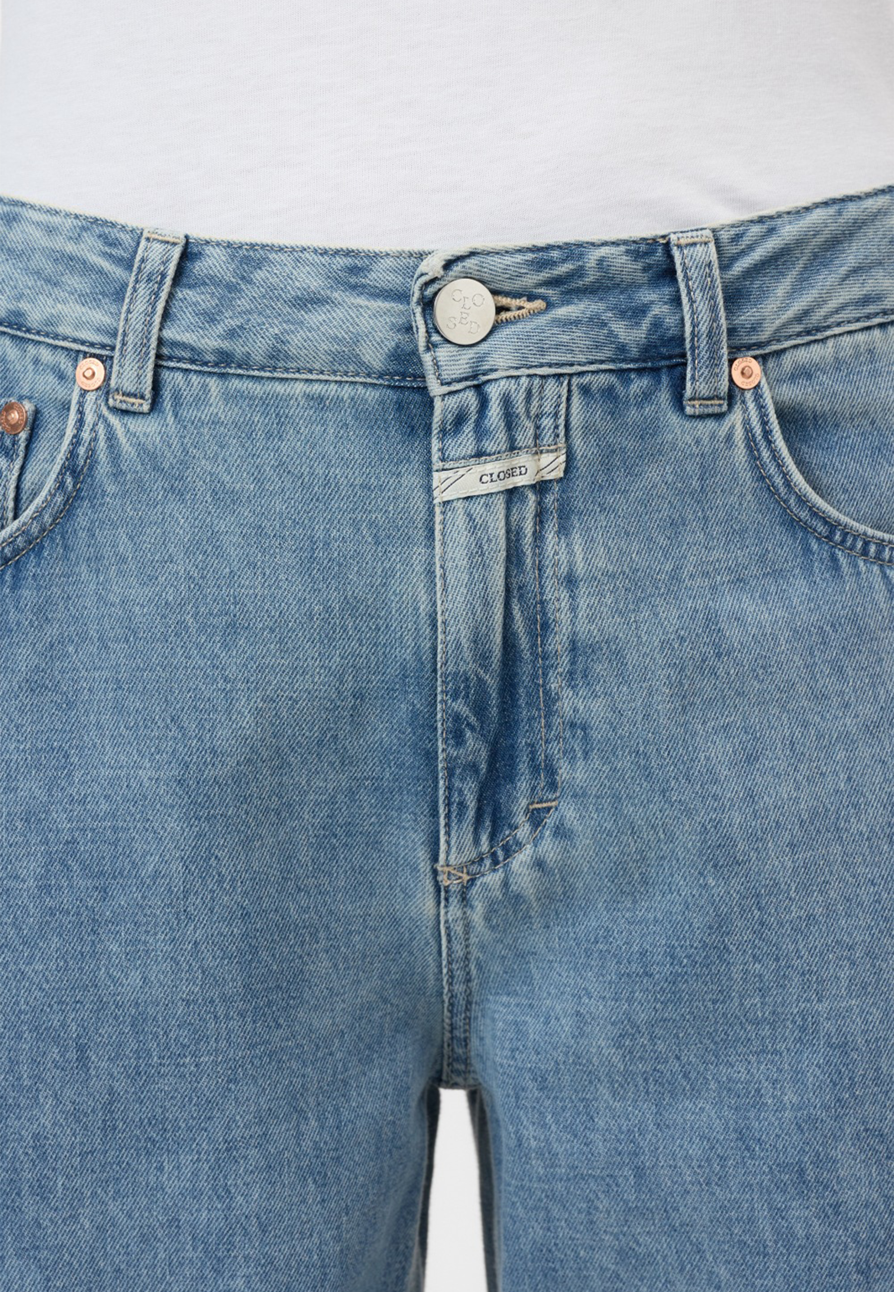 Jazzie Barrell Fit Jeans | Light Blue