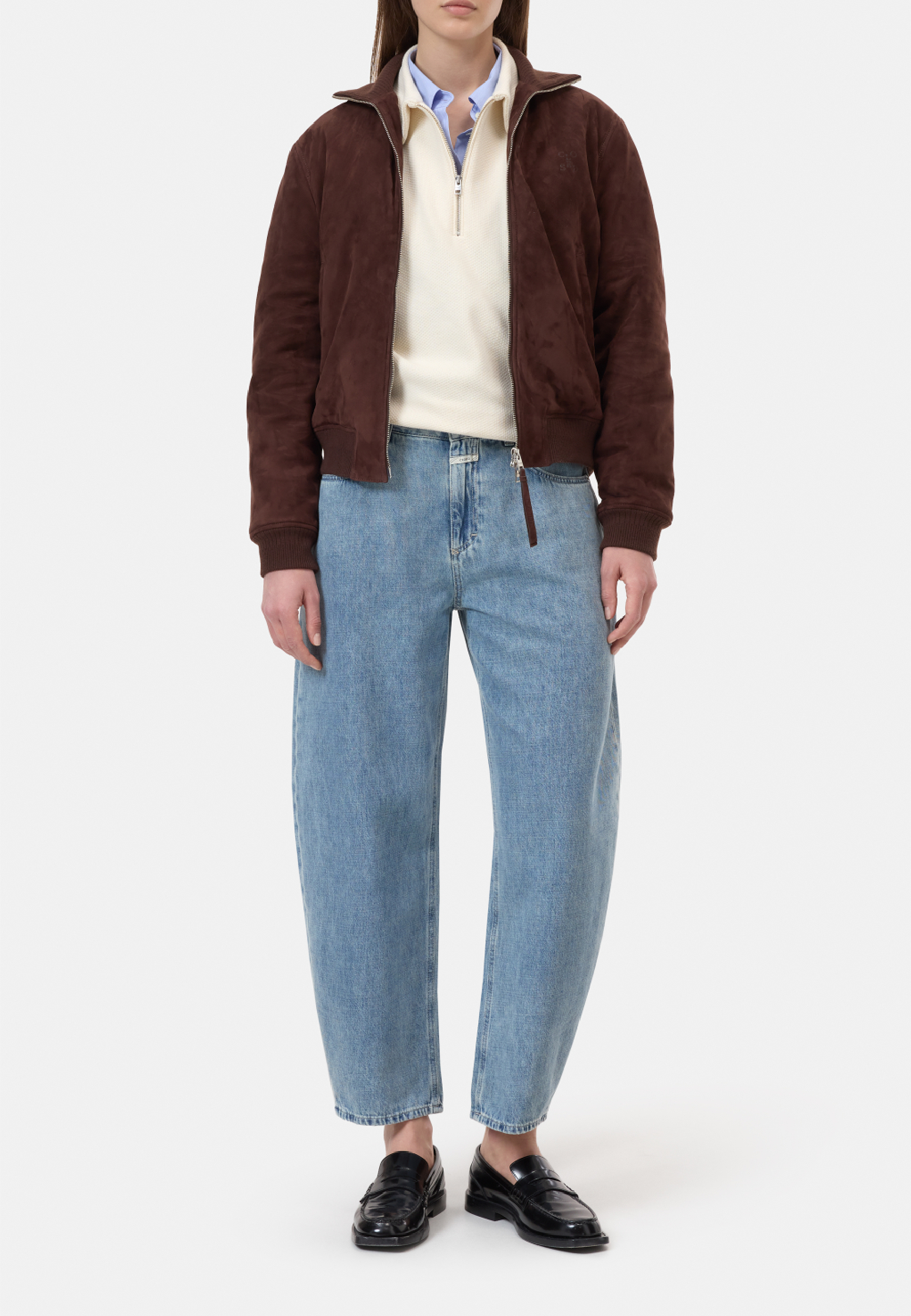 Jazzie Barrell Fit Jeans | Light Blue