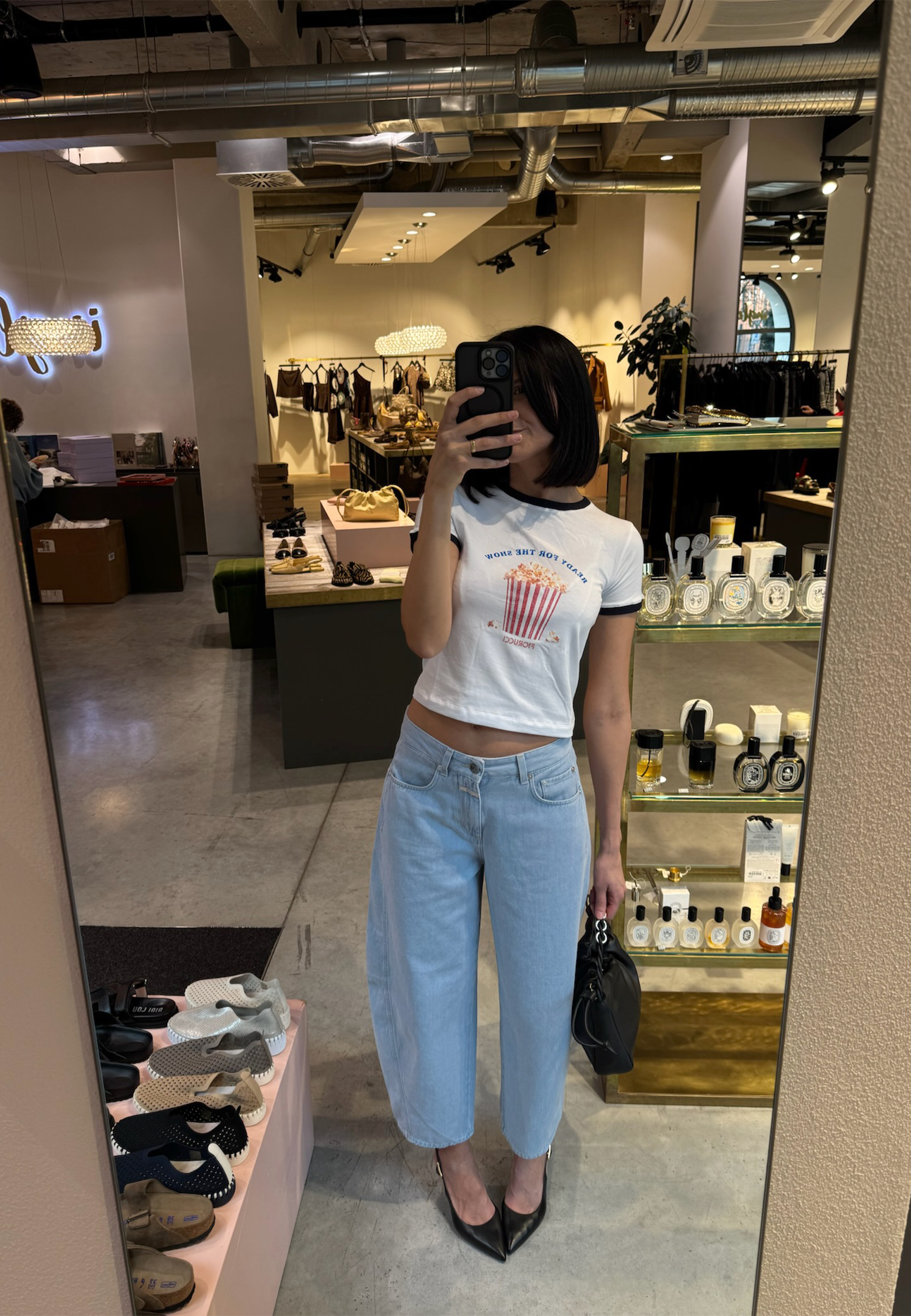 Jazzie w. Pleat Barrel Jeans | Light Blue