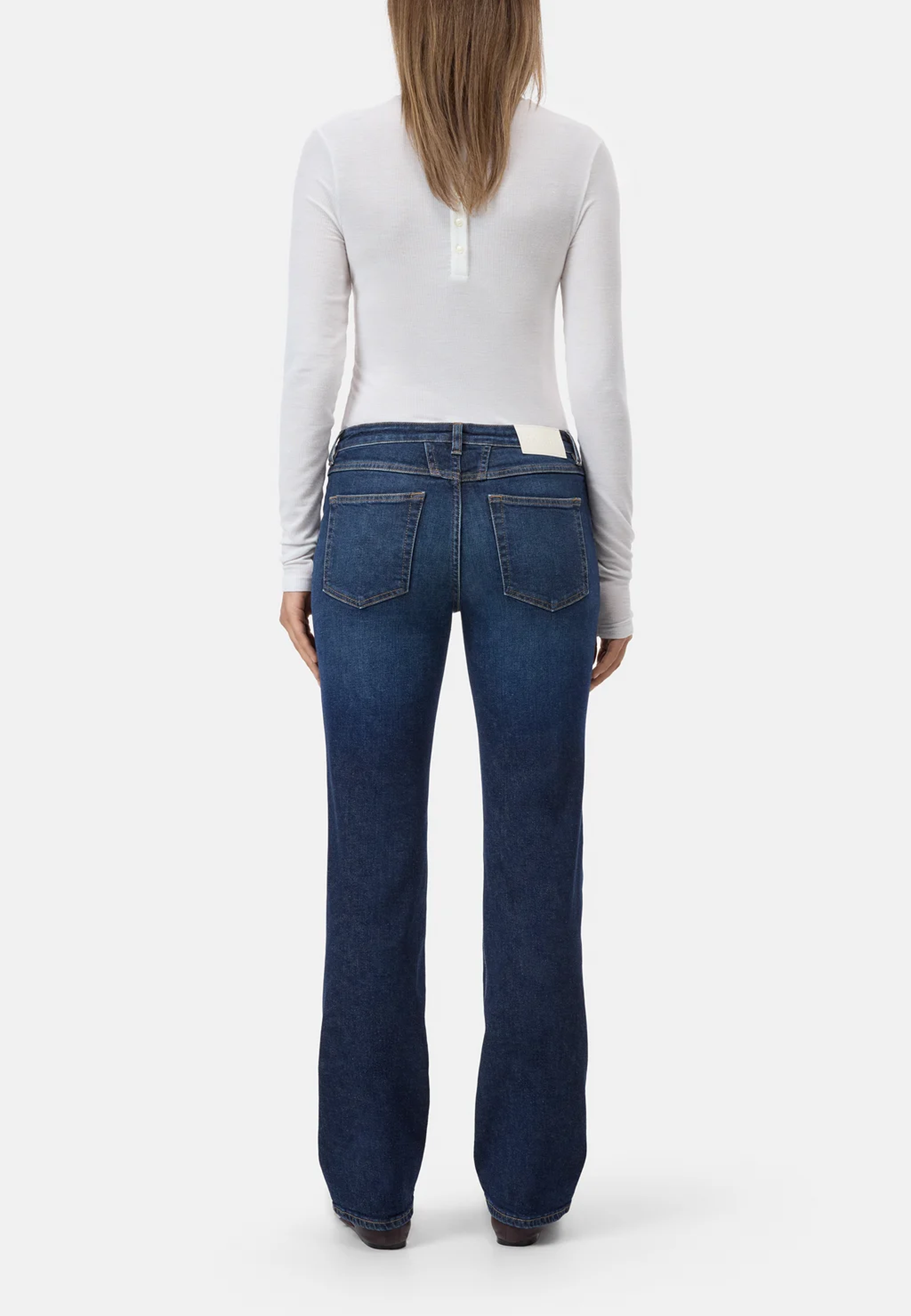 Jora Straight Jeans | Dark Blue