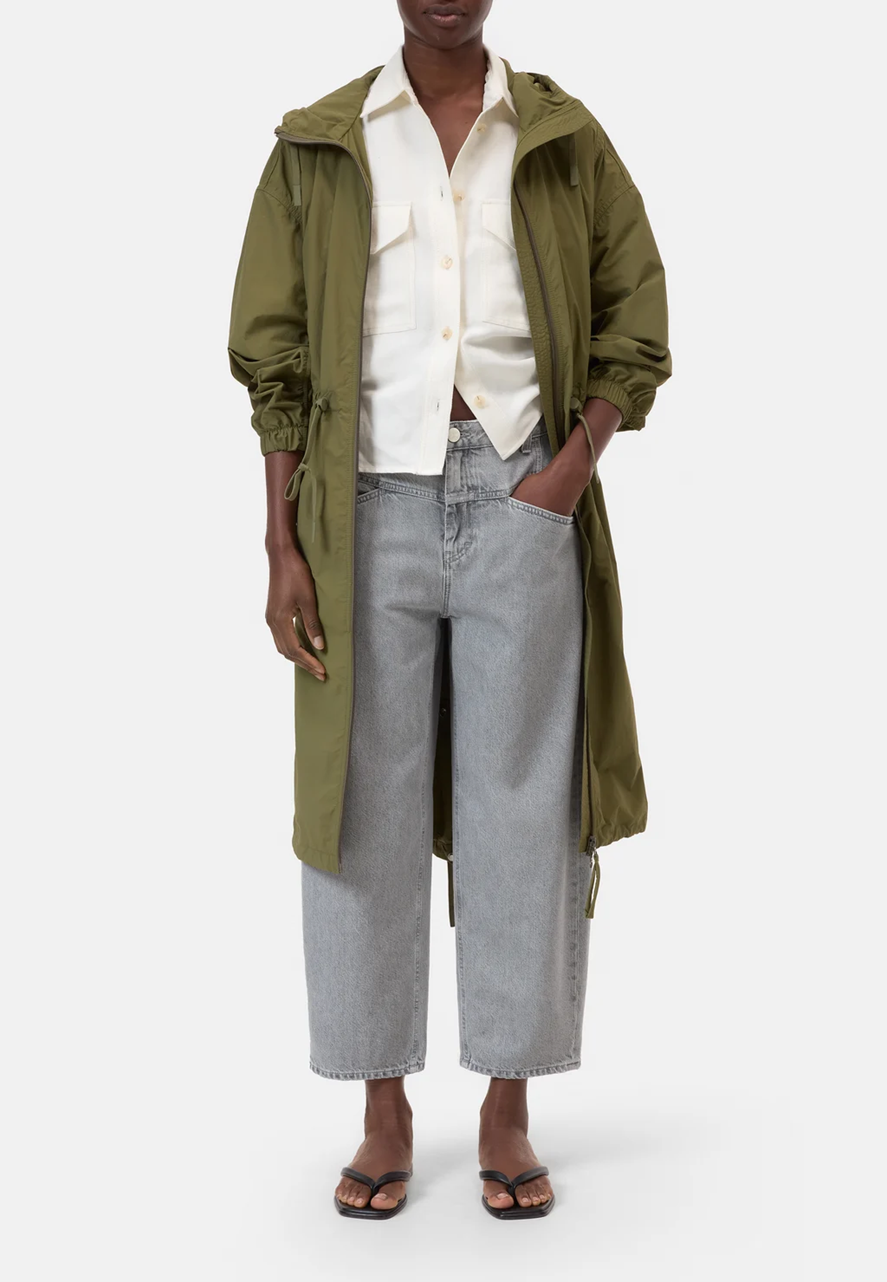 Stover-X Straight Fit Jeans | Mid Grey