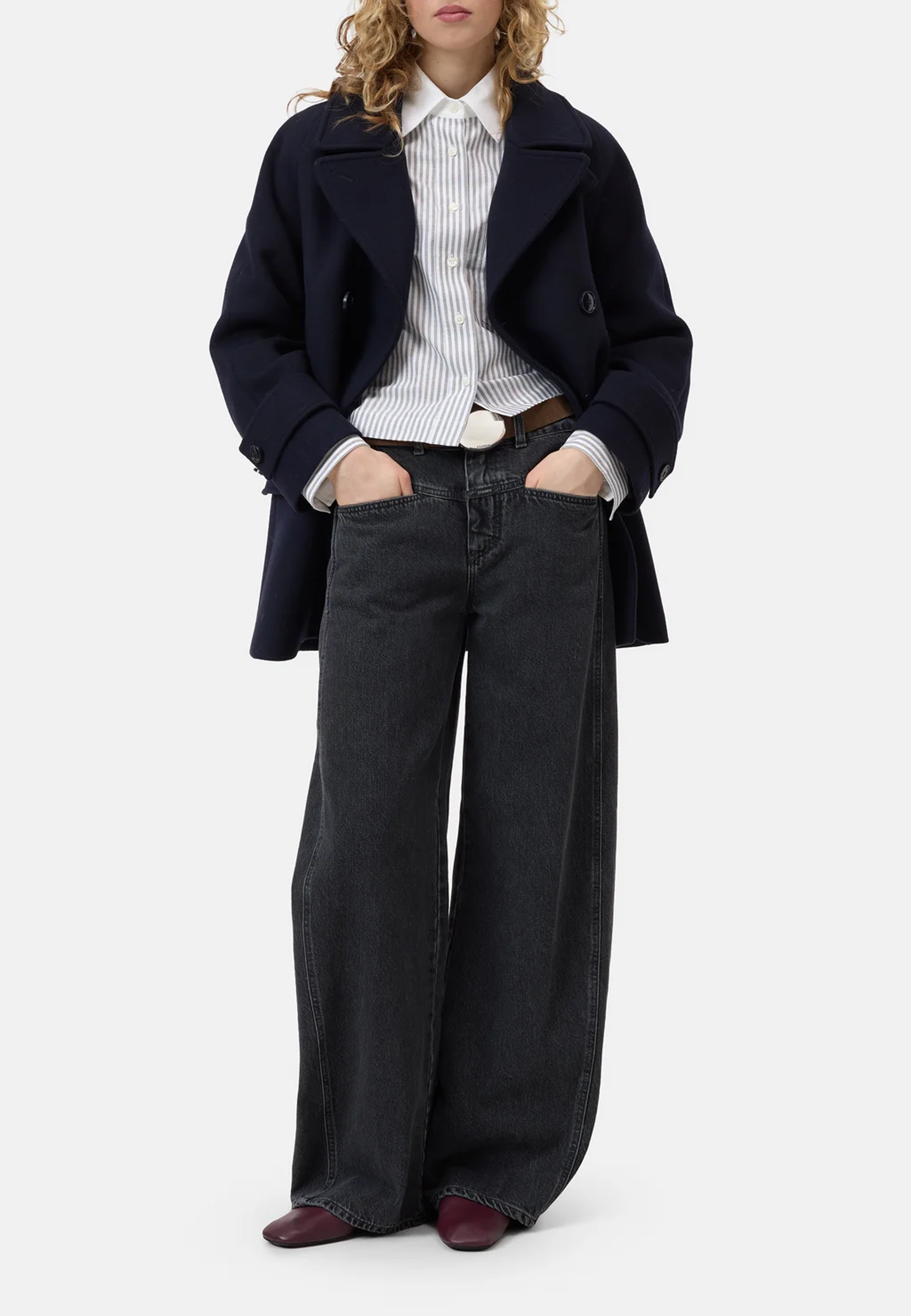 Tori-X Barrel Jeans | Dark Grey