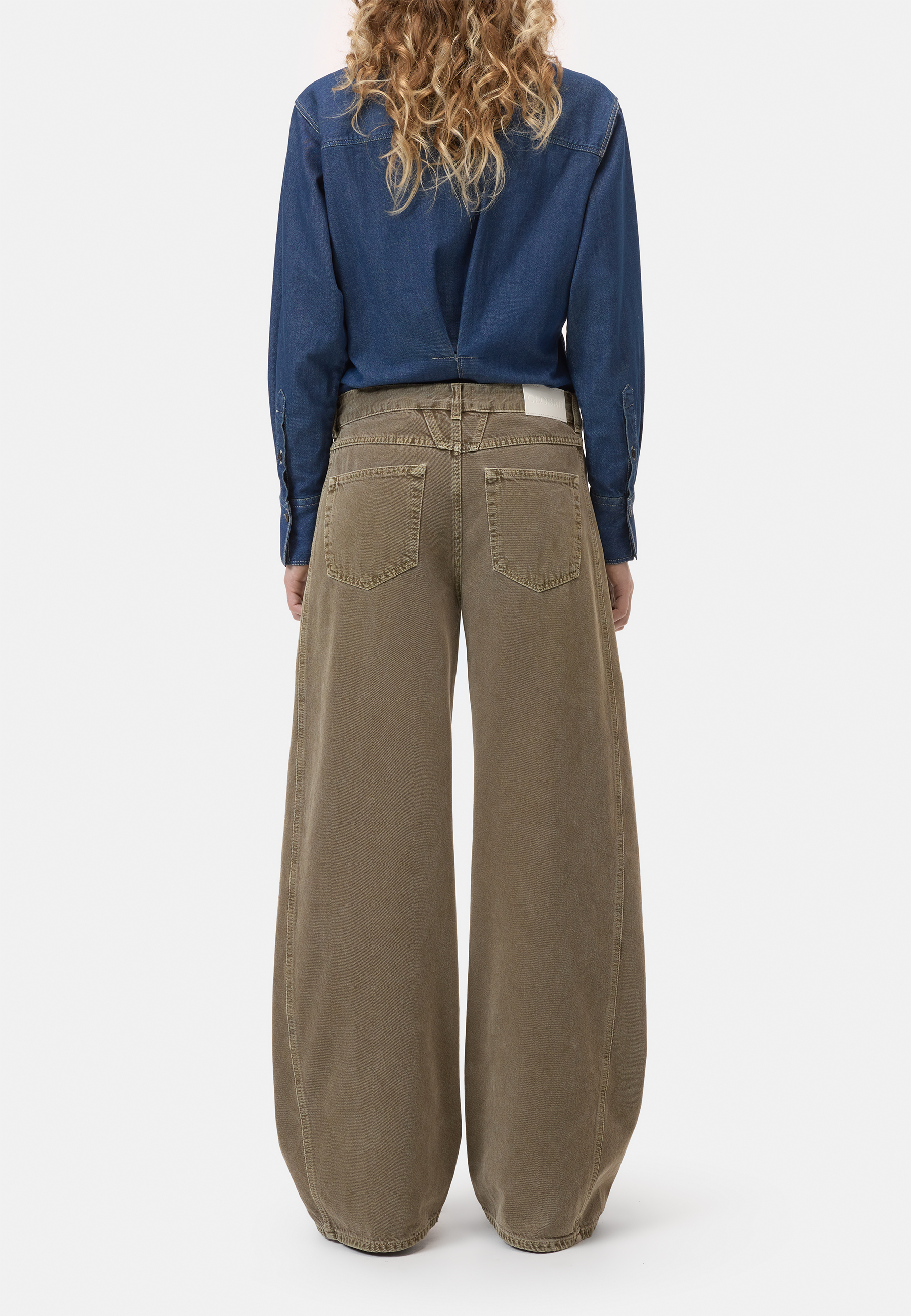 Tori-X Barrel Jeans | Toffee Brown