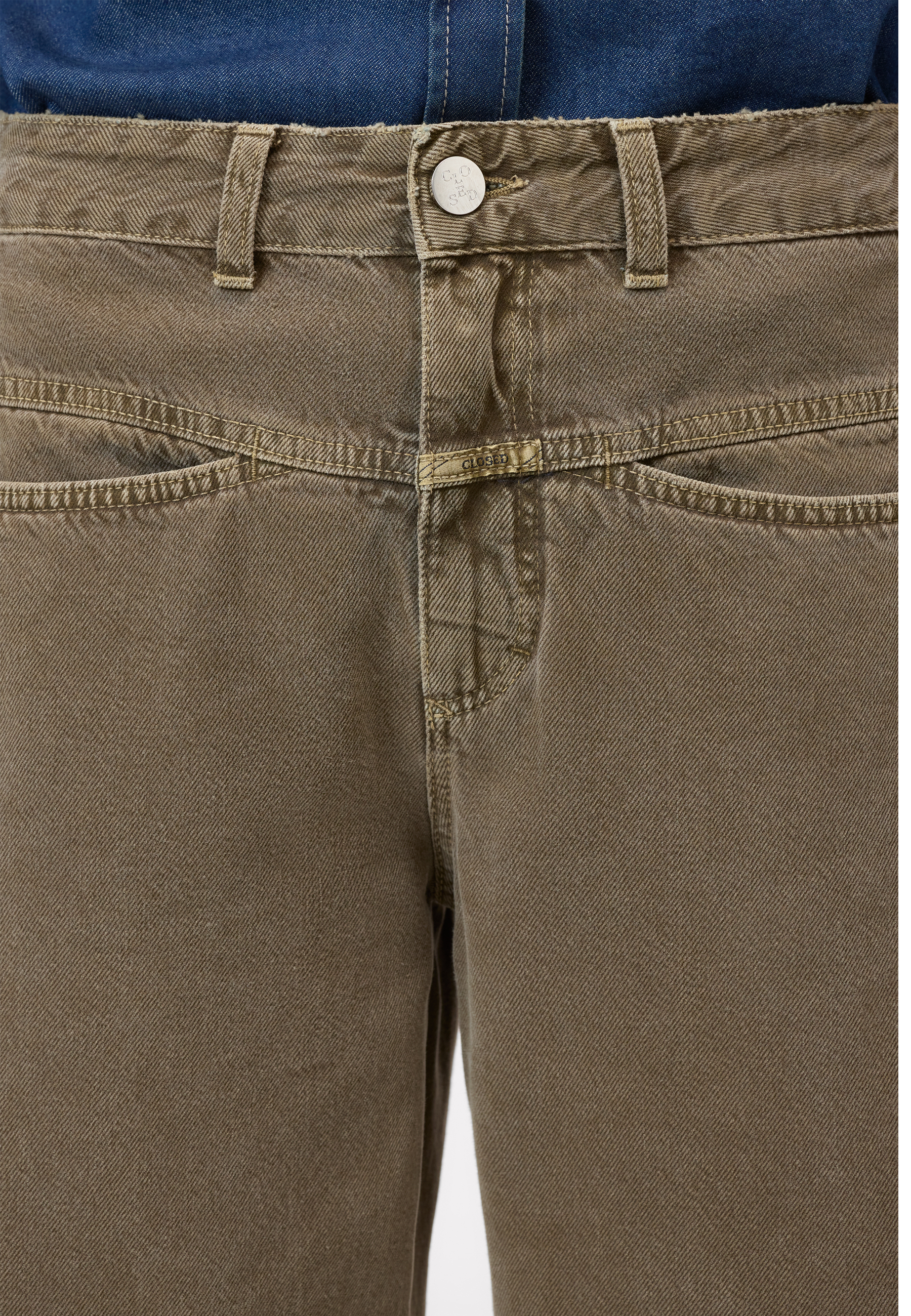 Tori-X Barrel Jeans | Toffee Brown