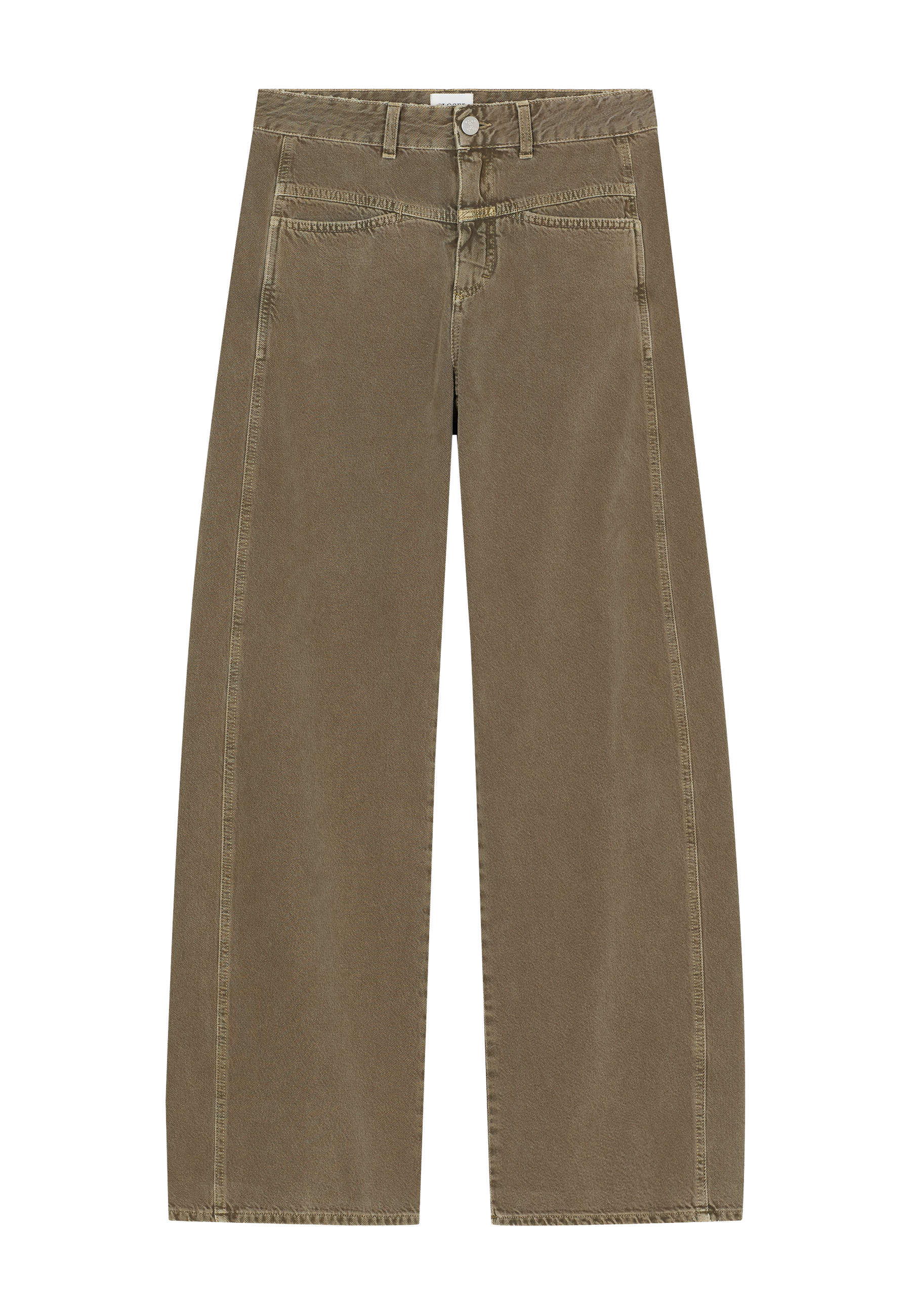 Tori-X Barrel Jeans | Toffee Brown