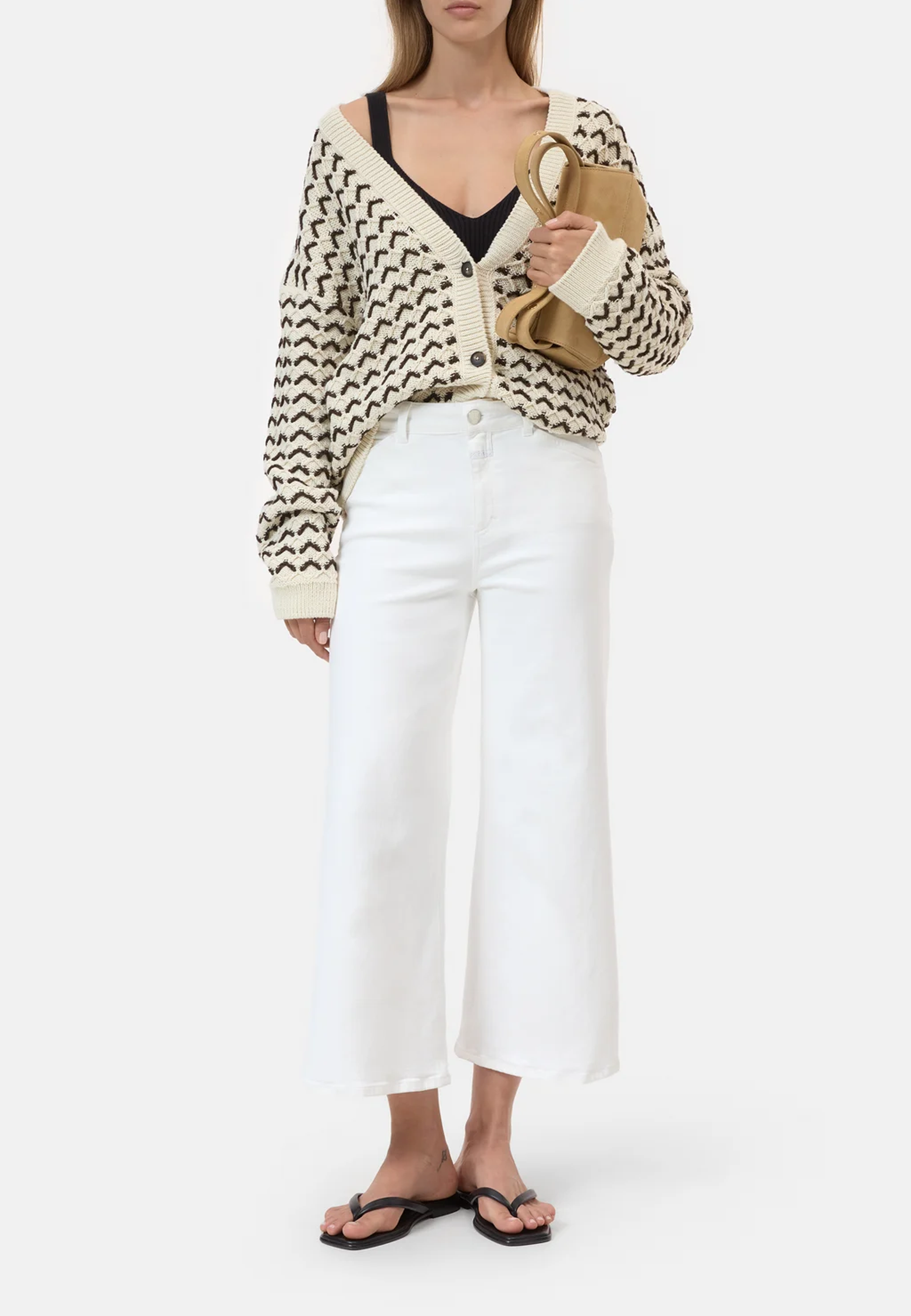 Wera Wide Leg Jeans | Hvid