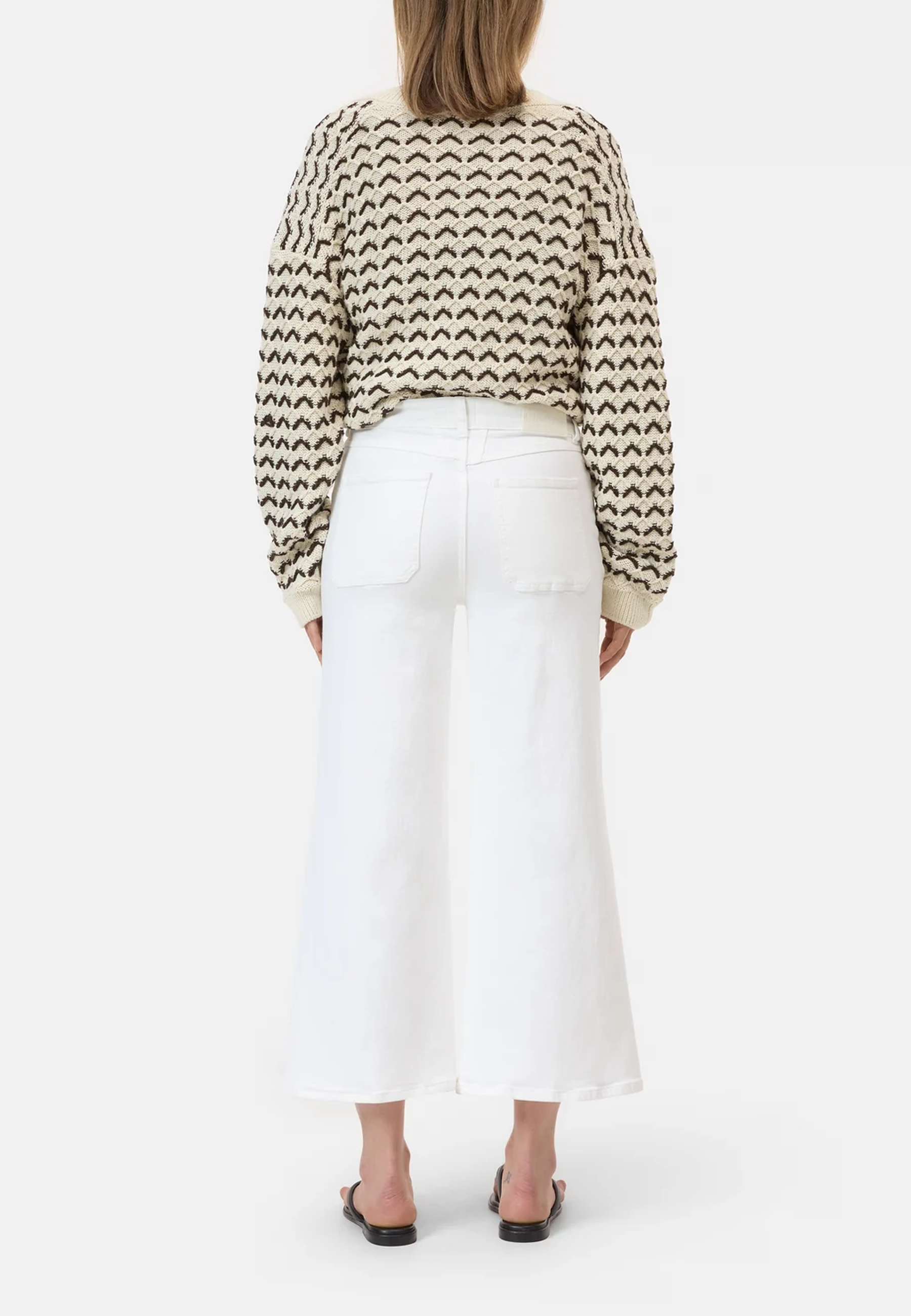 Wera Wide Leg Jeans | Hvid