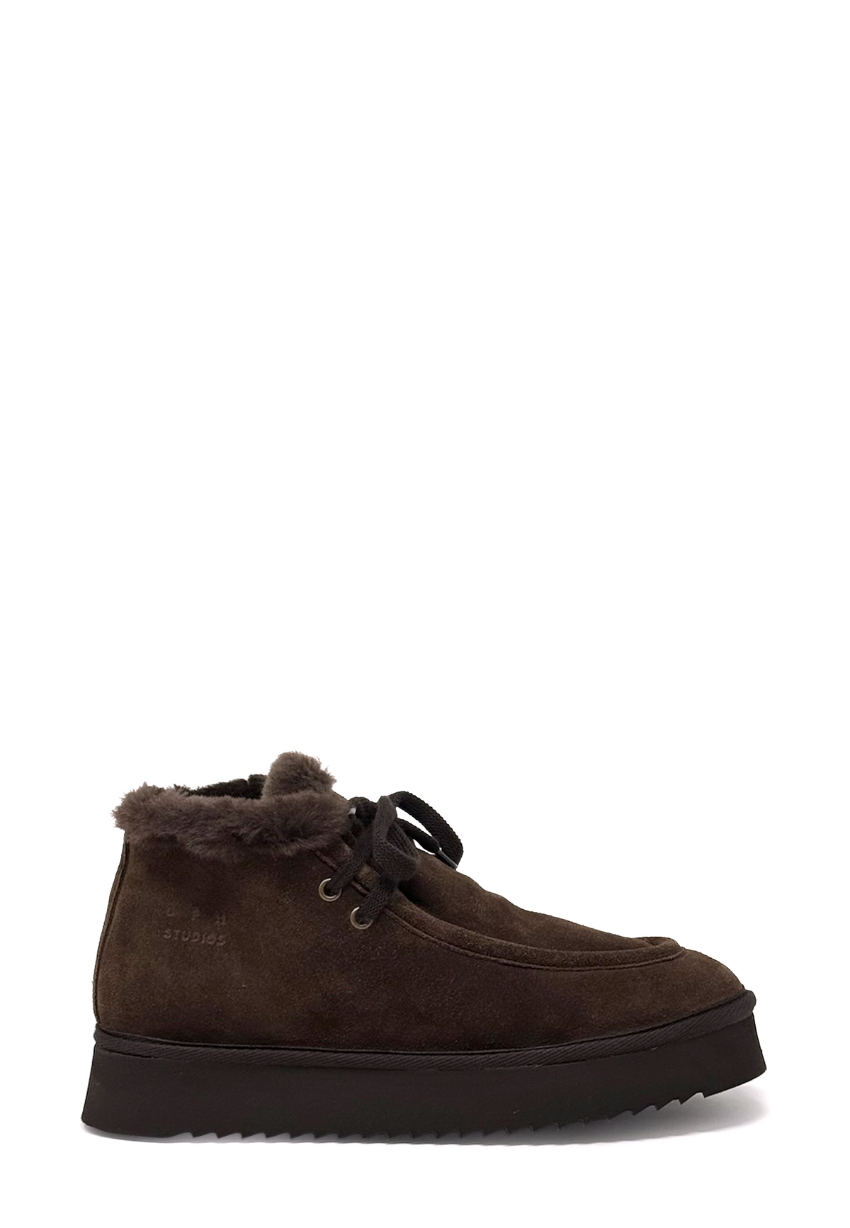 CPH284 Warmfutter Schnürer | Chocolate Suede