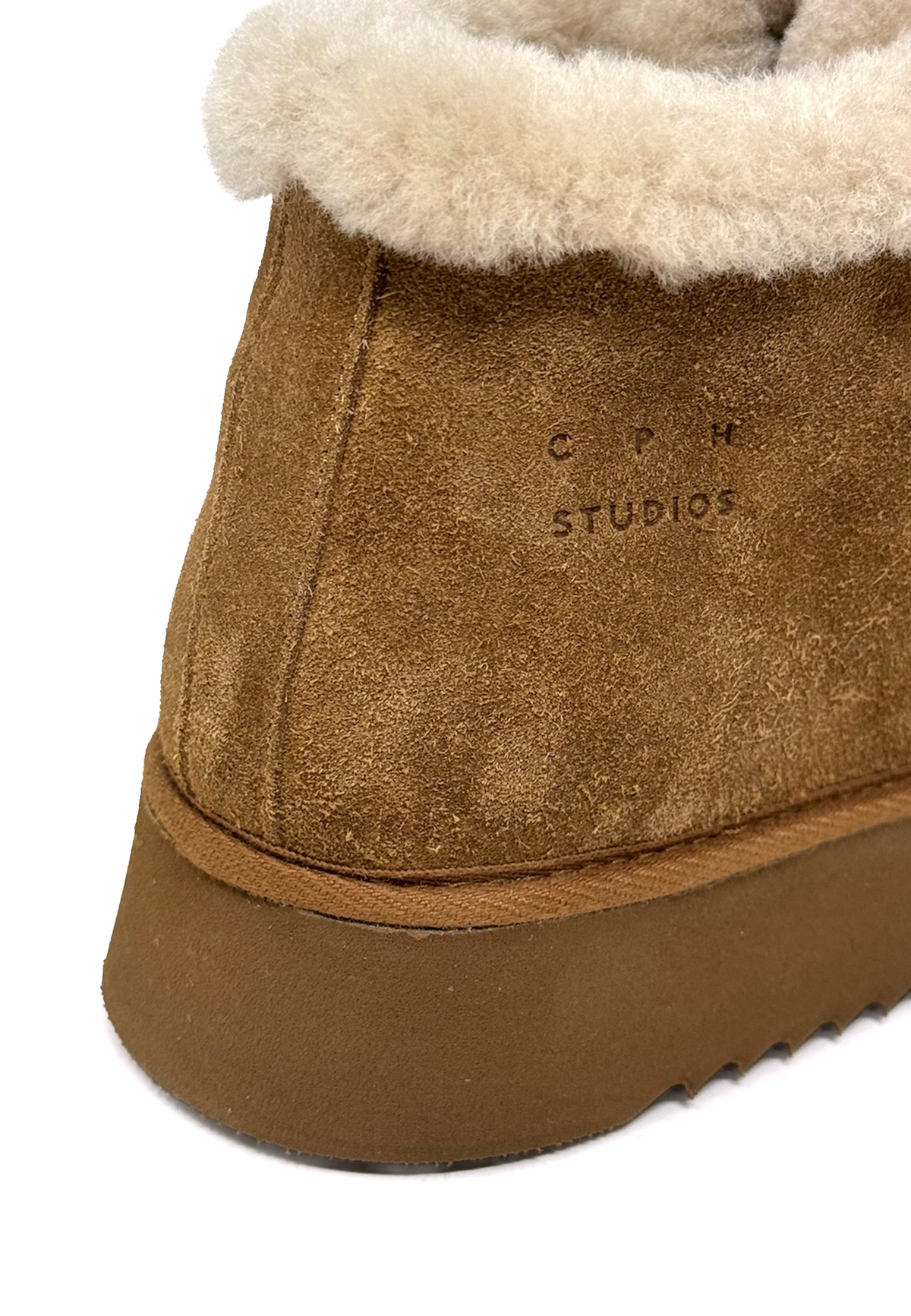 CPH284 Warmfutter Schnürer | New Brown Suede