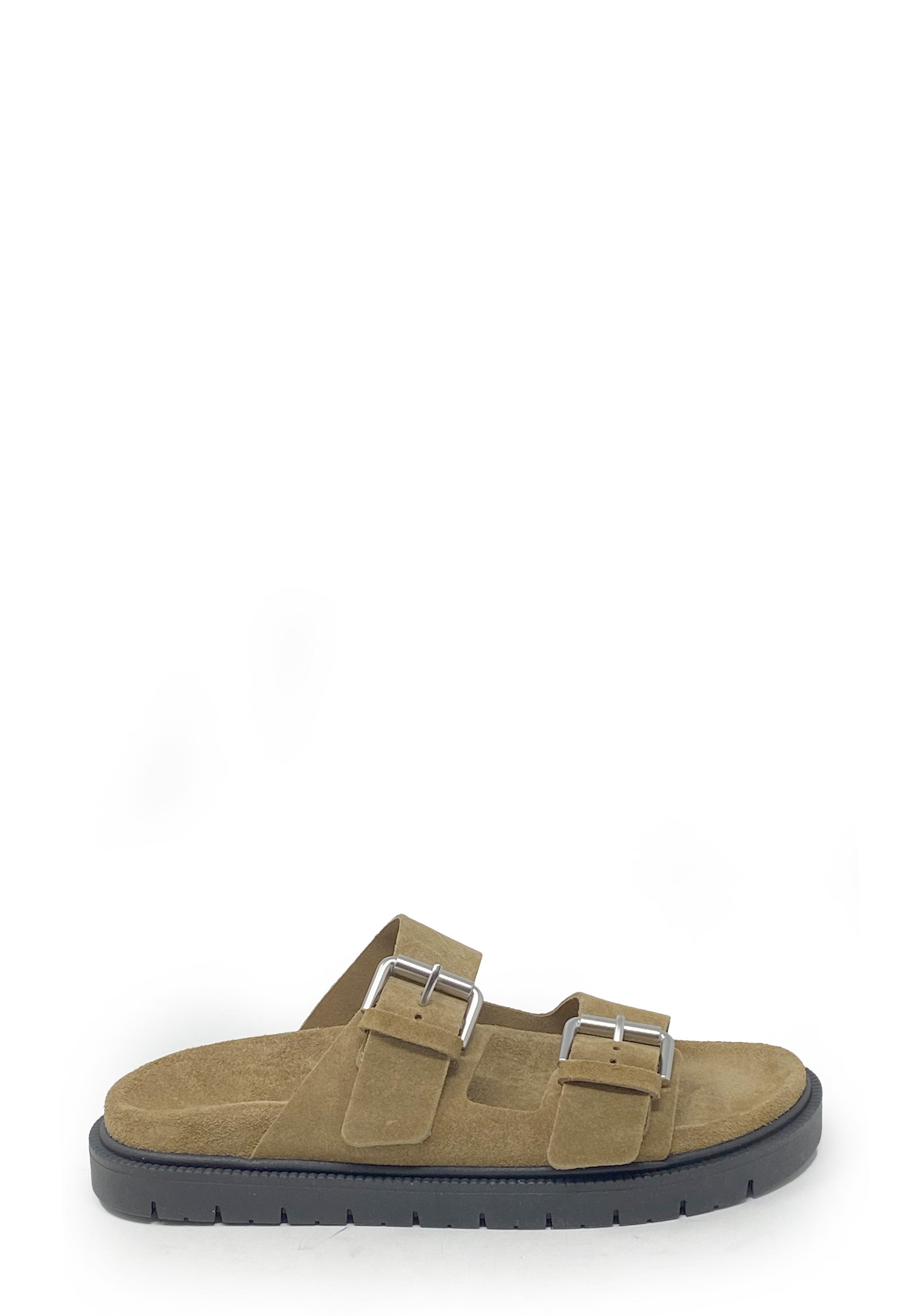 CPH701 mule | Ny brun ruskind