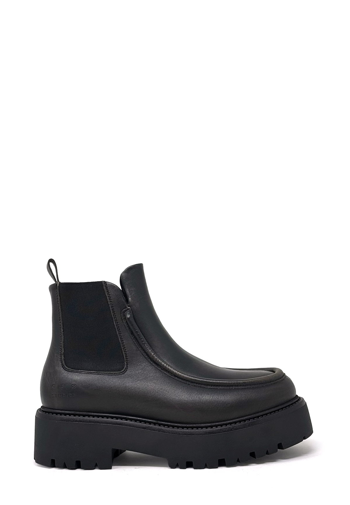 CPH725 Plateau Chelsea Boot | Black Vintage