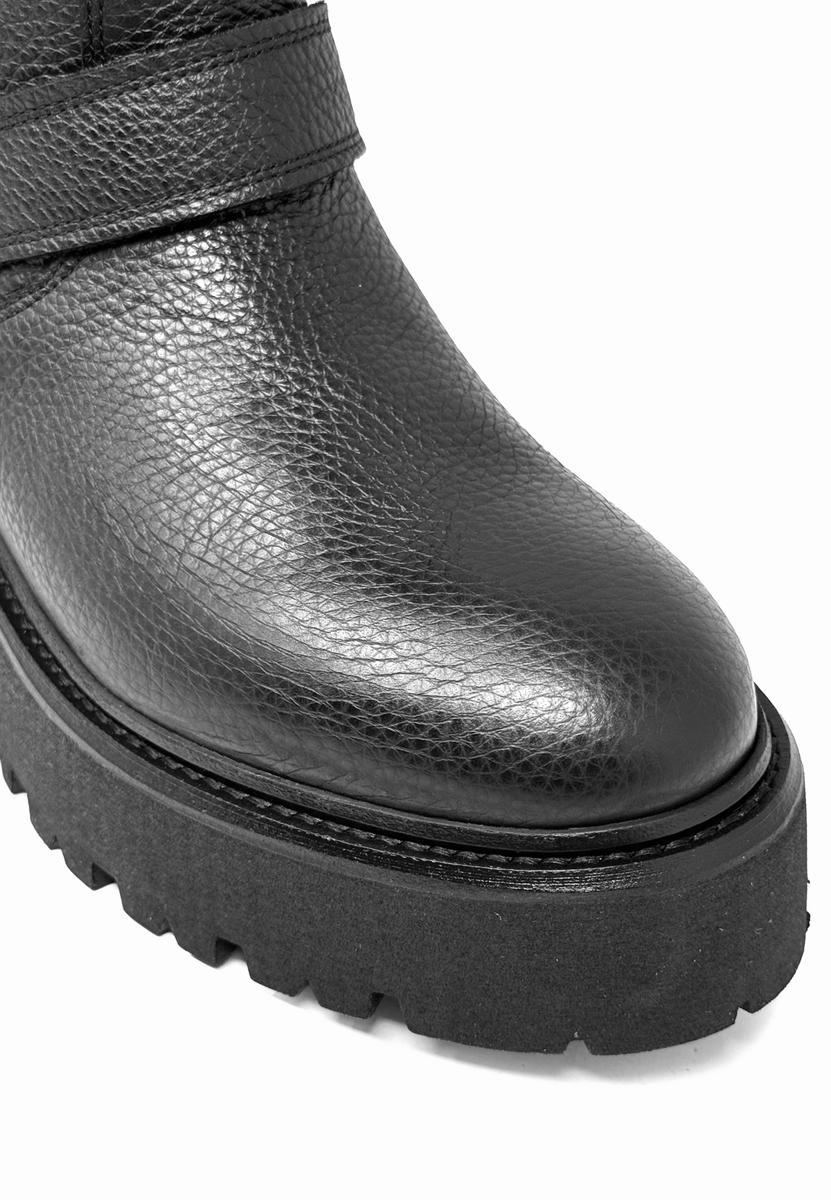 CPH901 Langschaft Boot | Black Grainy