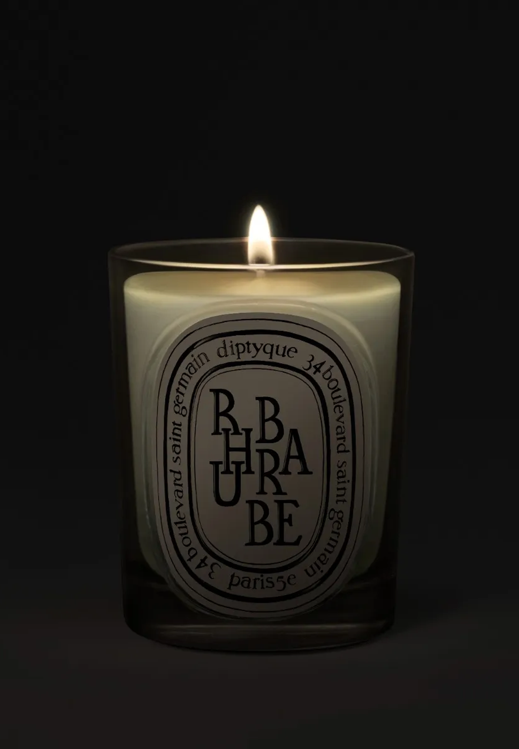 Rhubarbe Kerze