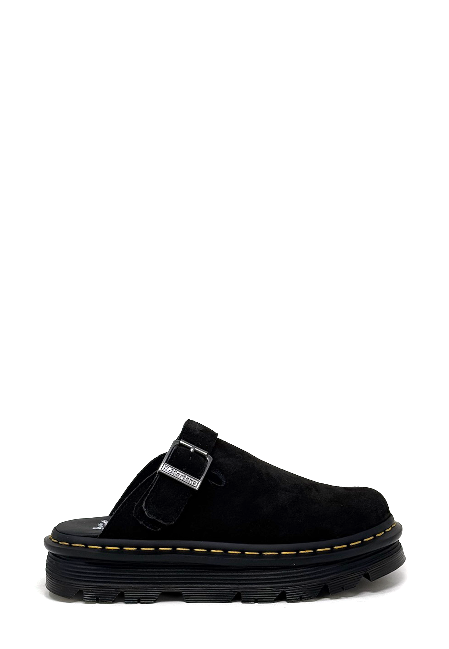 ZebZag Mule | Black Suede