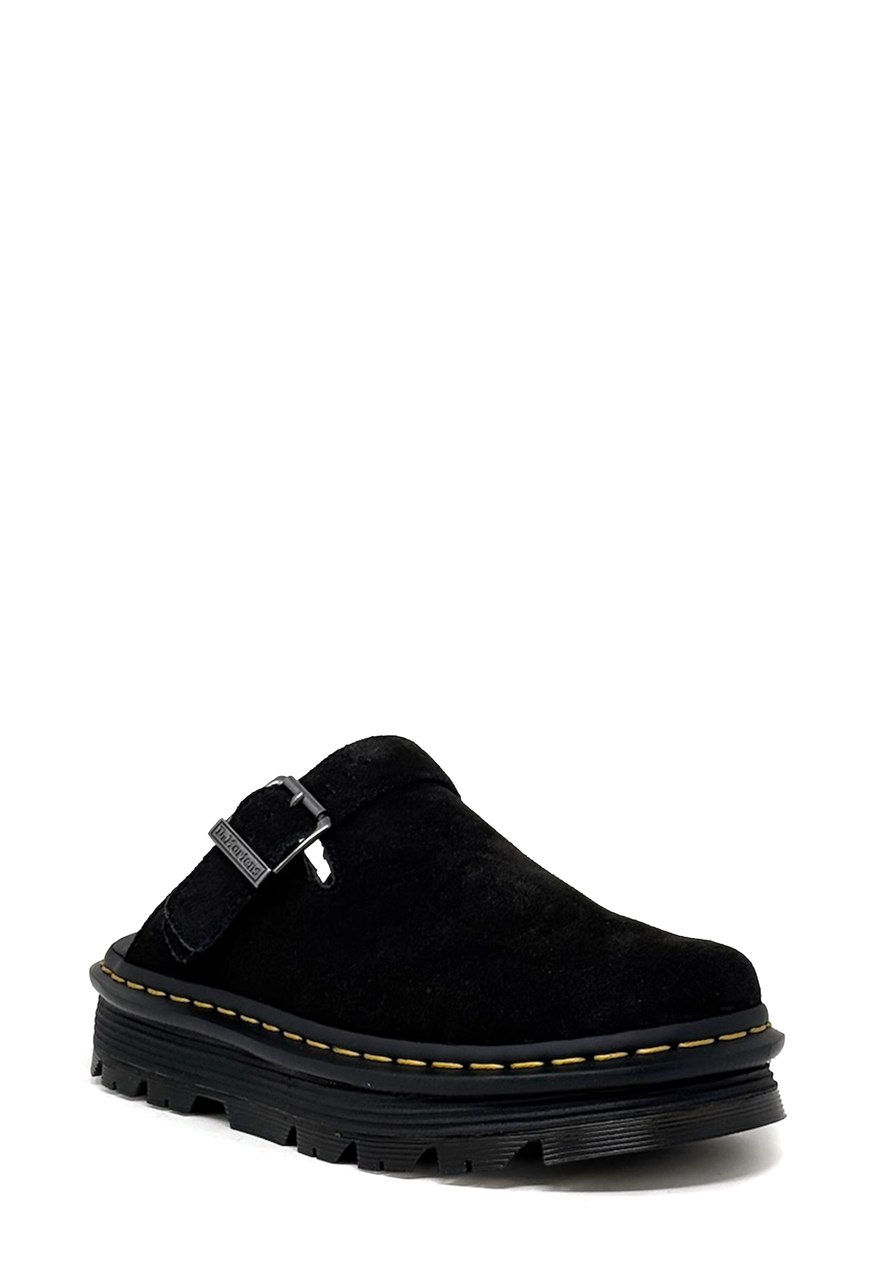 ZebZag Mule | Black Suede