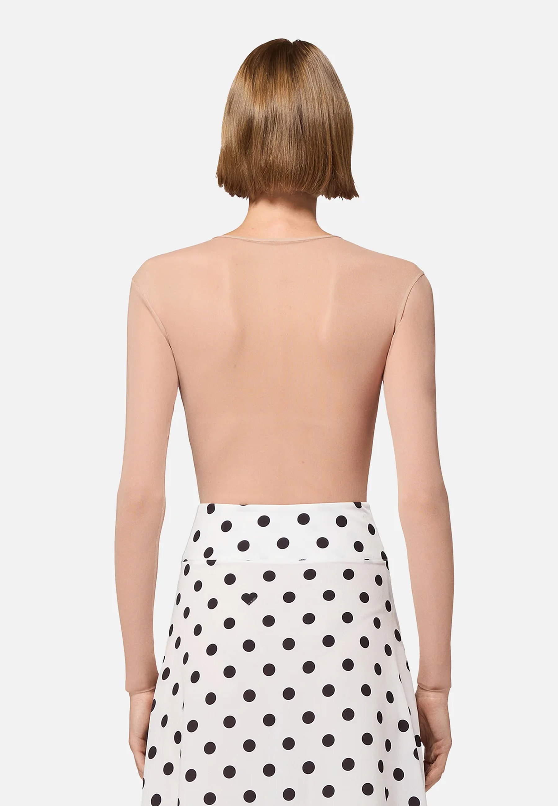 Double Angel Tulle Body | Nude