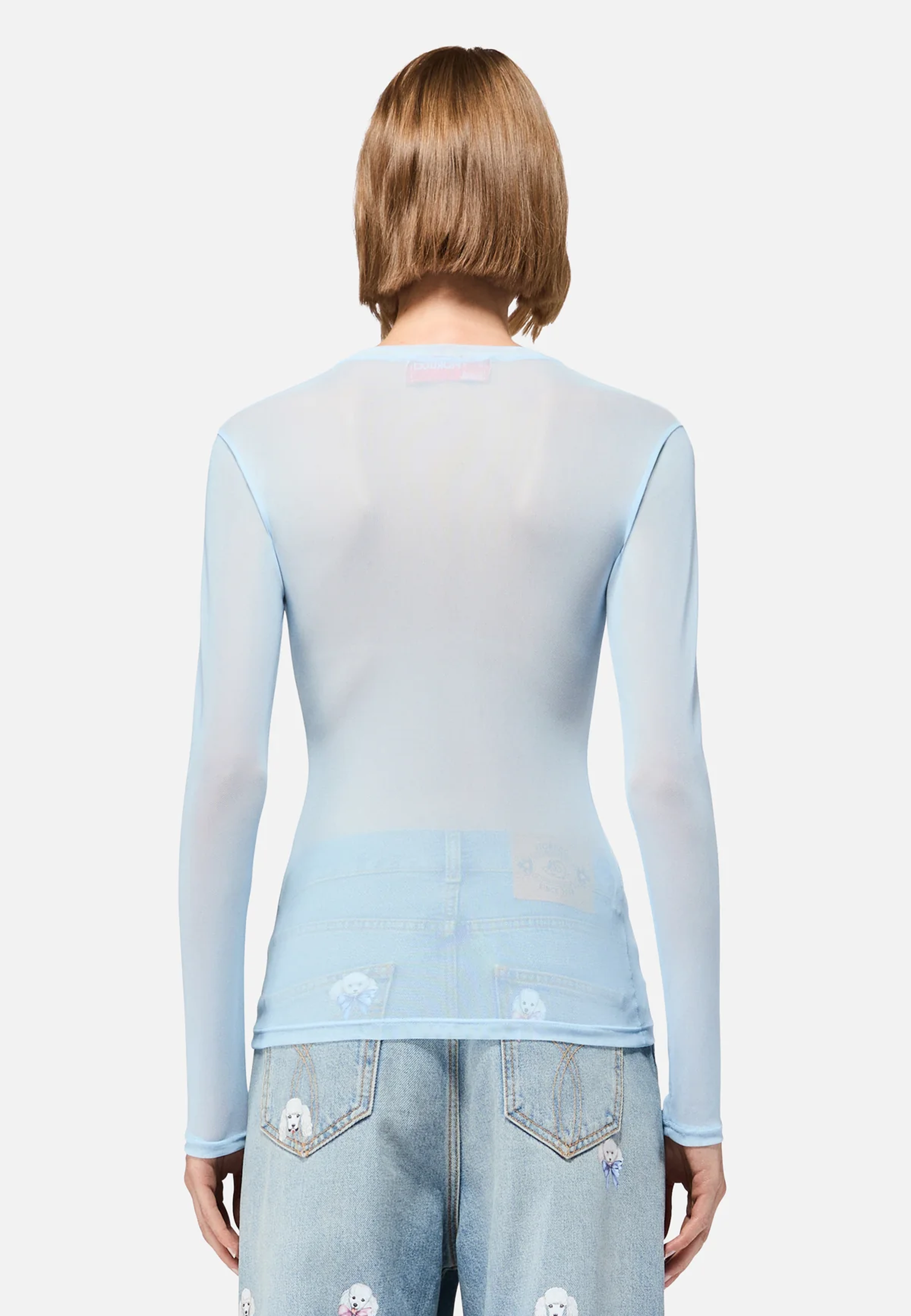 Poodle Tulle Longsleeve | Light Blue