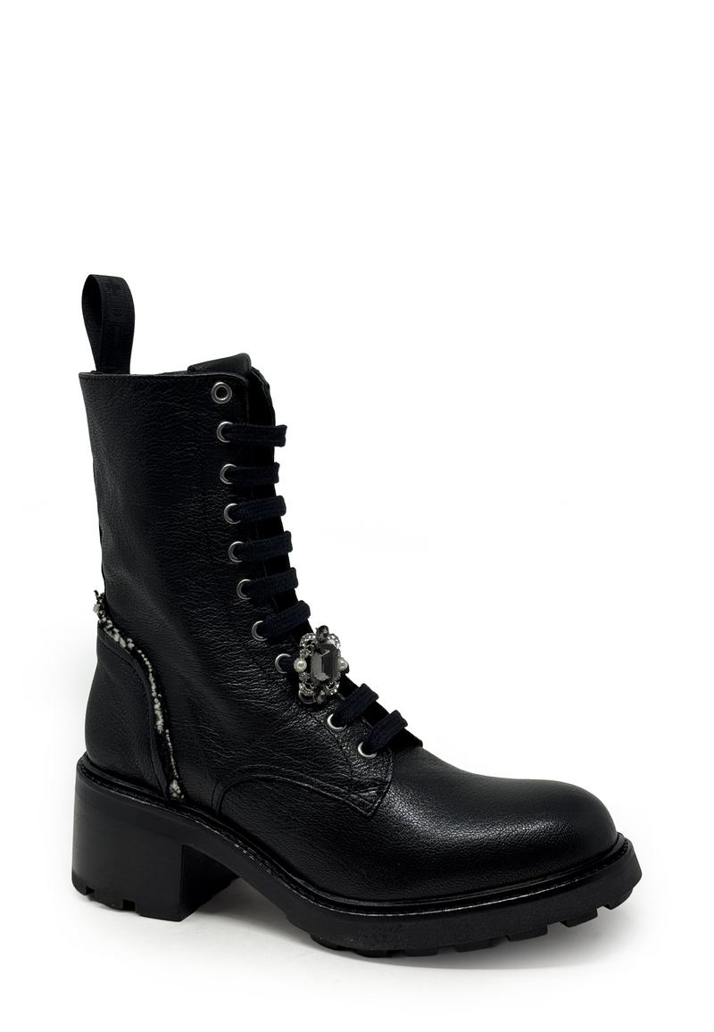 CORA34A Schnürboot | Black
