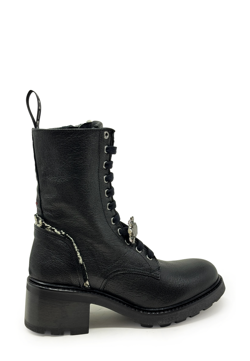 CORA34A Schnürboot | Black