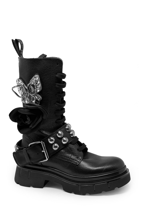 CORA37A Schnürboot | Black
