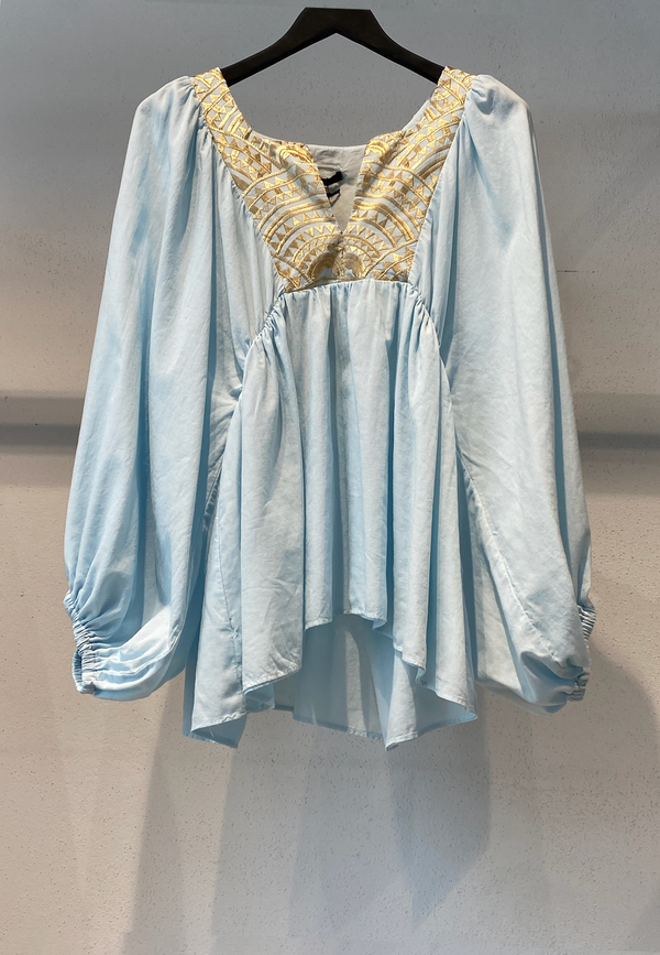 340412 Bluse | Ciel Gold